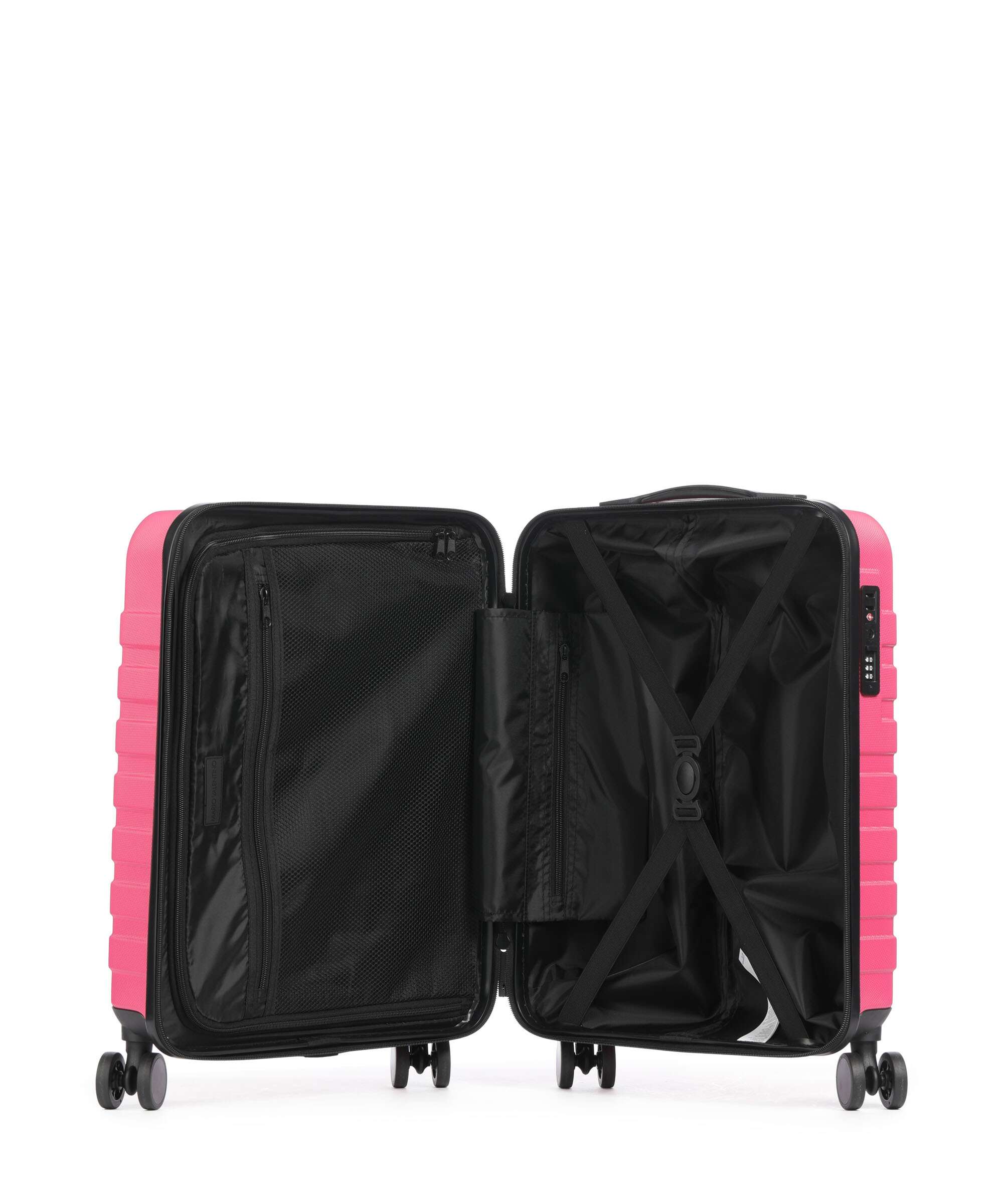 Valentino Bags Starlight Spinner (4 wheels) fuxia - Image 5