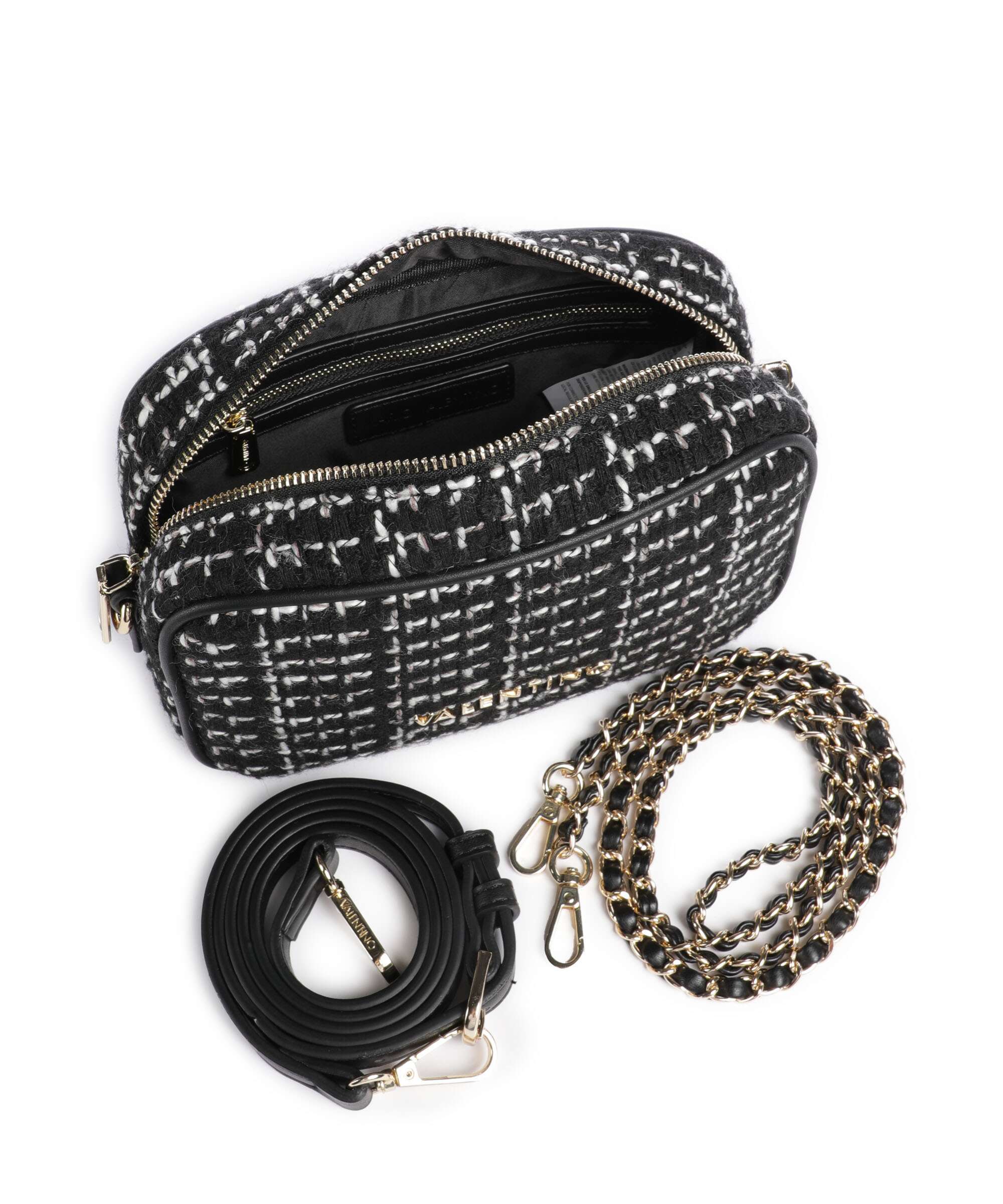 Valentino Bags Tweed Crossbody bag nero/multicolour - Image 5