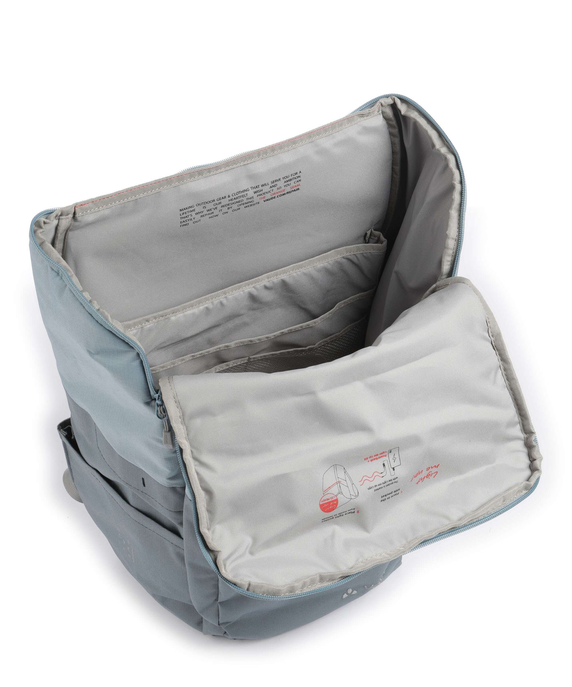Vaude Albali II Hiking backpack heron - Image 4