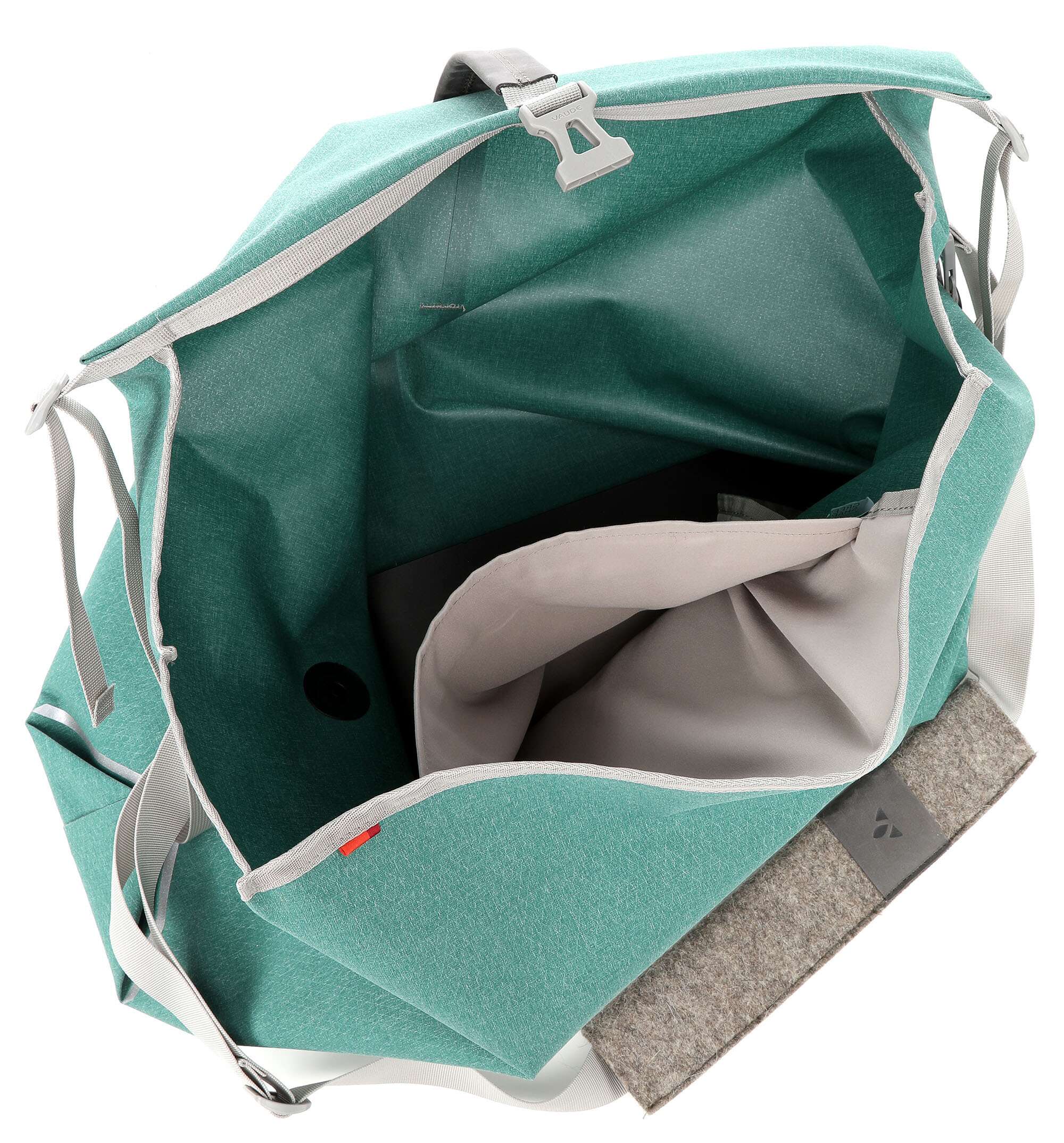 Vaude Bodnegg Weekend bag nickel/green - Image 4