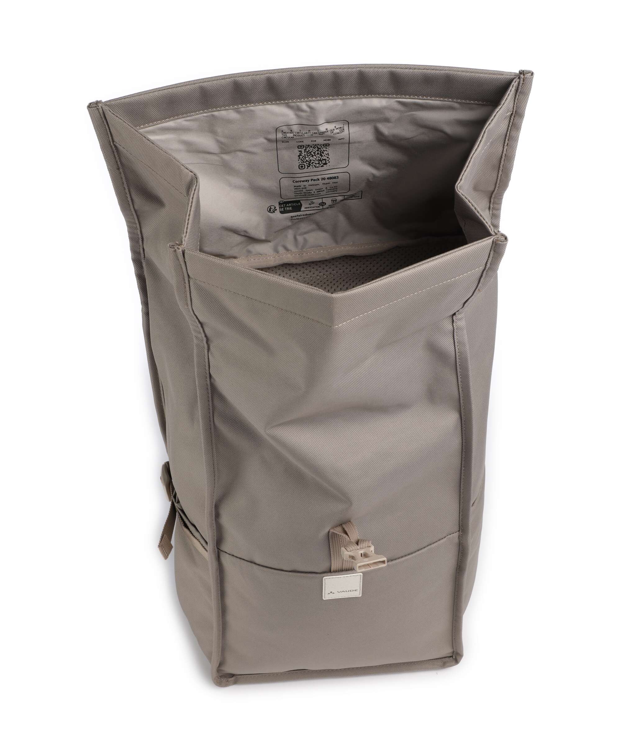 Vaude Coreway 20 Rolltop backpack coconut - Image 4