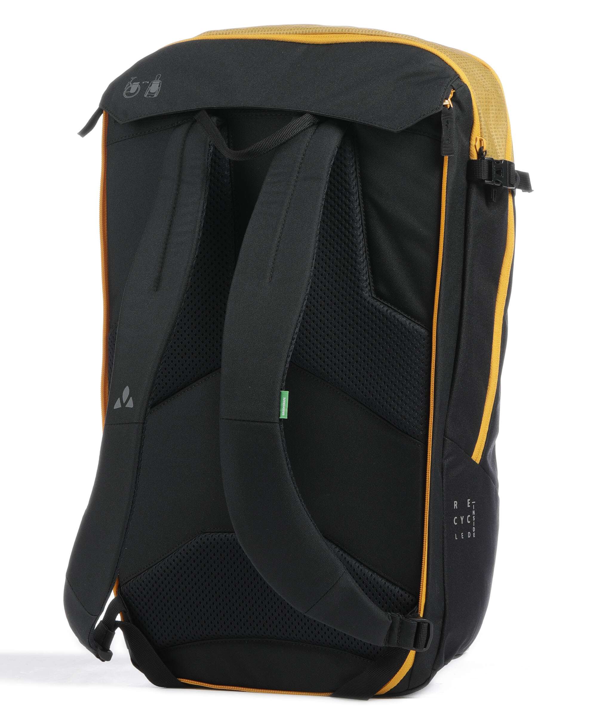 Vaude Cycle II 28 QMR 2.0 Bike pannier burnt yellow - Image 3