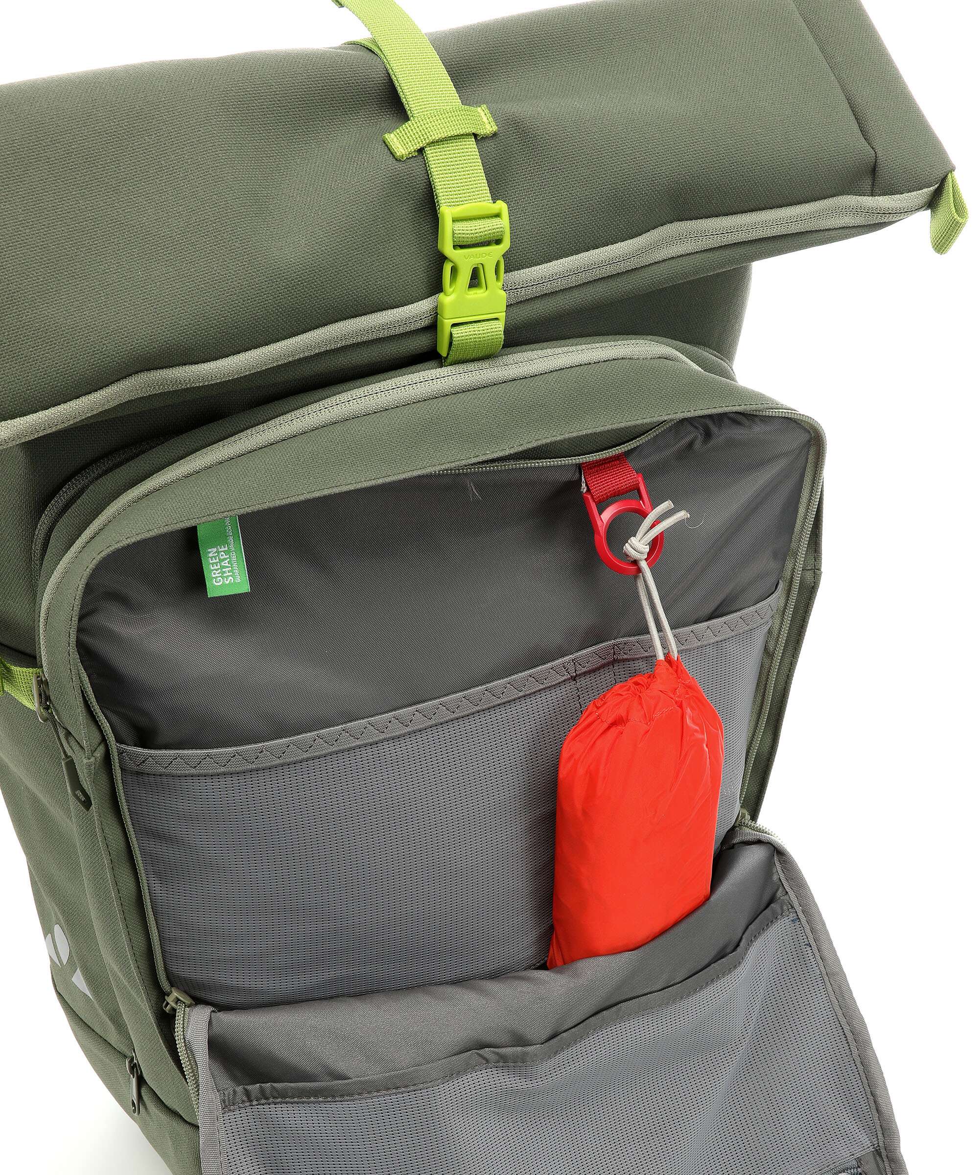 Vaude ExCycling Back QMR 2.0 Bike pannier cedar wood - Image 5