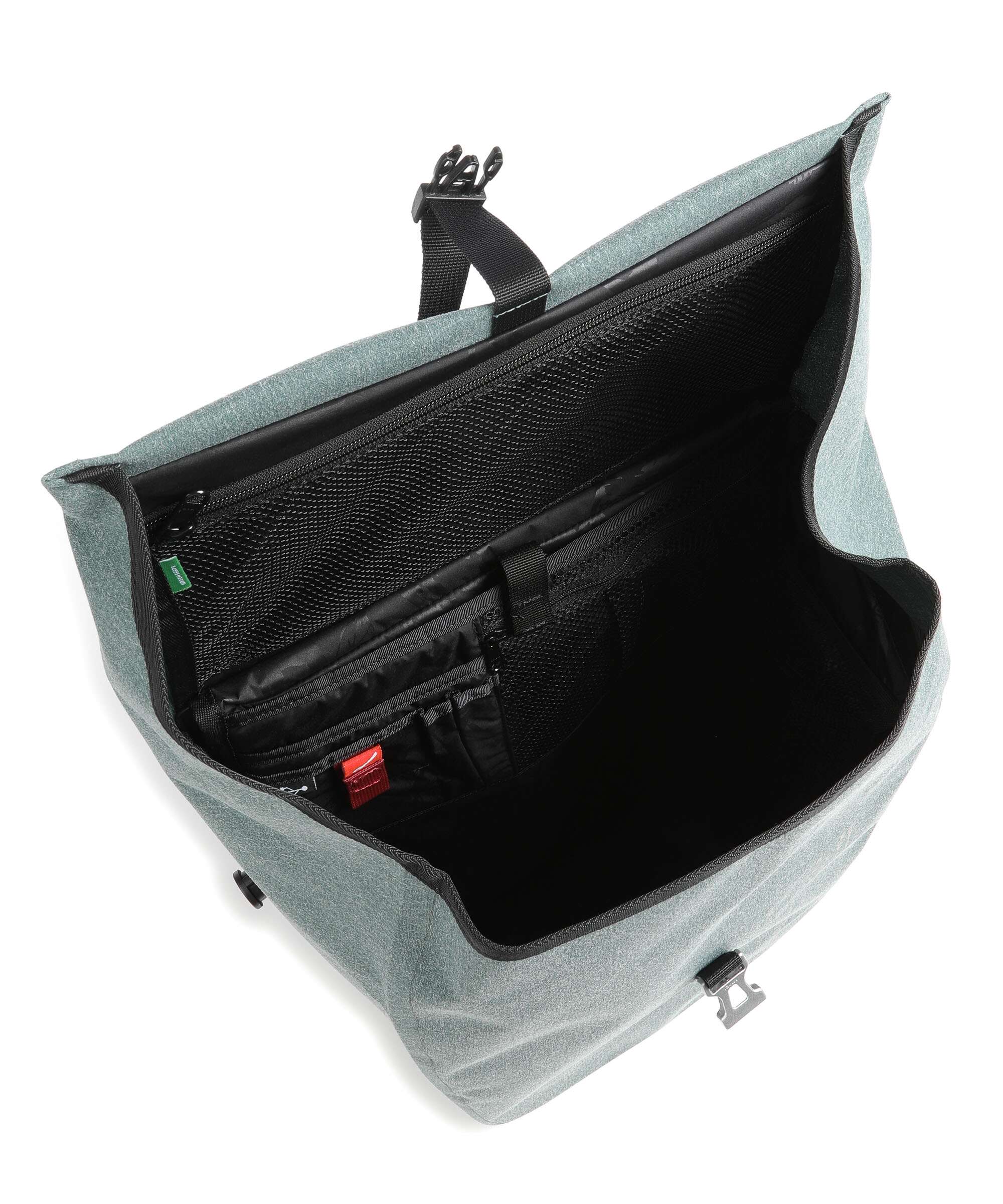 Vaude ReCycle Commute Single Bike pannier dusty forest - Image 4