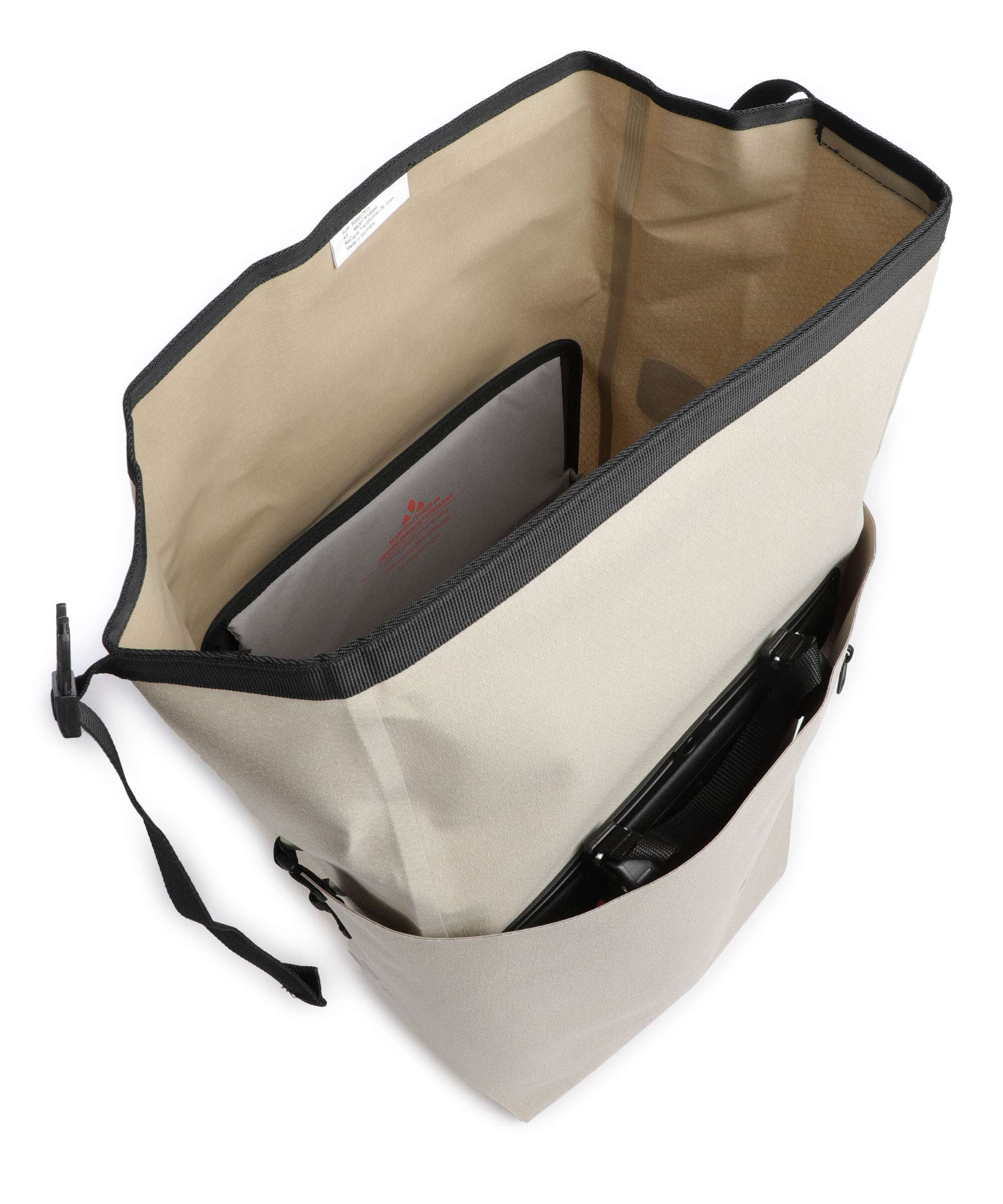 Vaude ReCycle Transformer 26 Bike pannier linen - Image 6