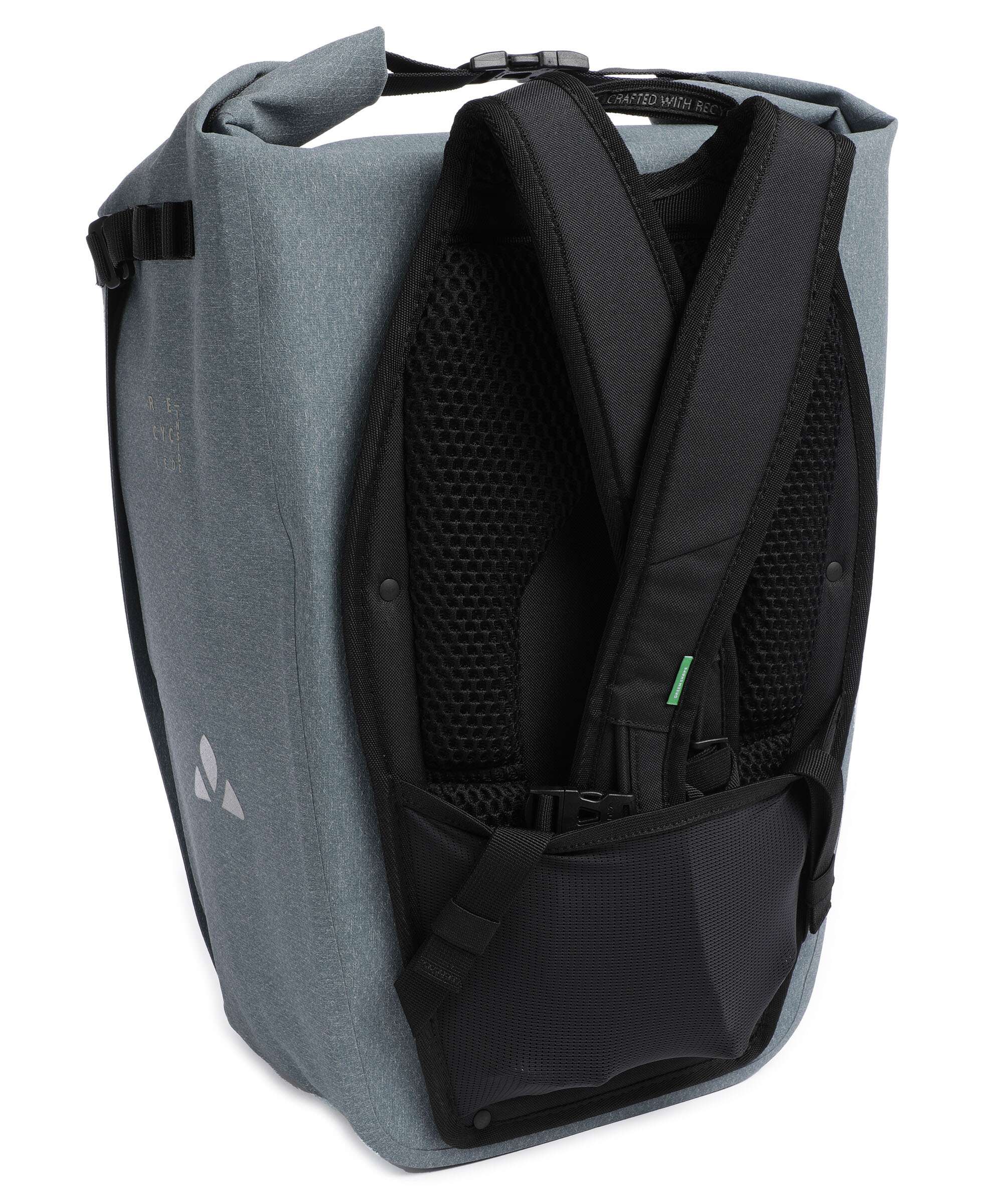 Vaude ReCycle Transformer 26 Bike pannier heron - Image 5