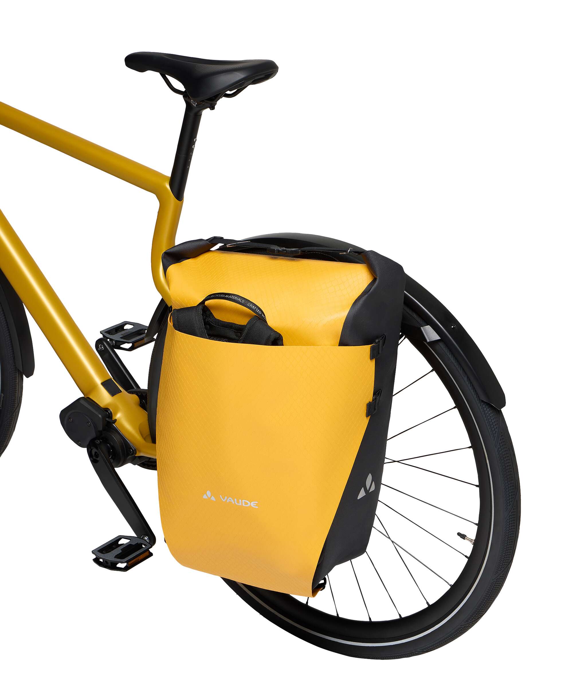 Vaude ReCycle Transformer 26 Bike pannier heron - Image 7