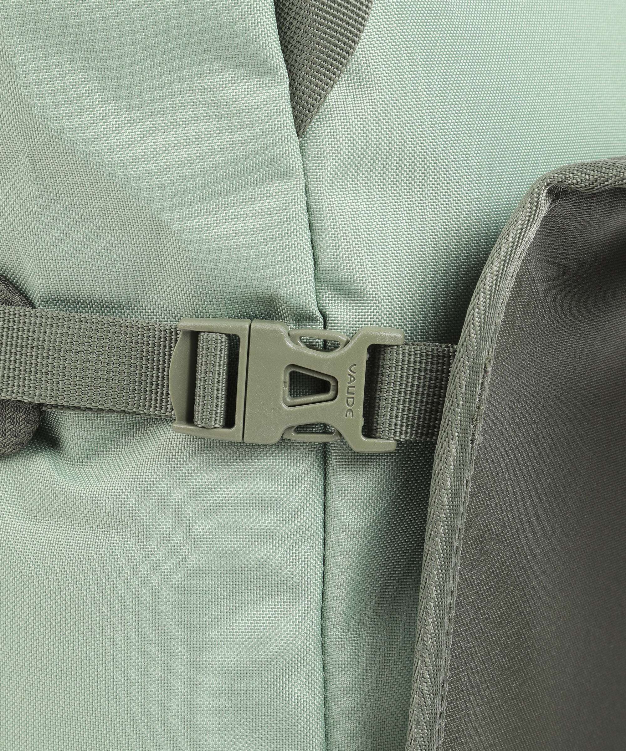 Vaude urban TwinShopper Bike pannier willow green - Image 4