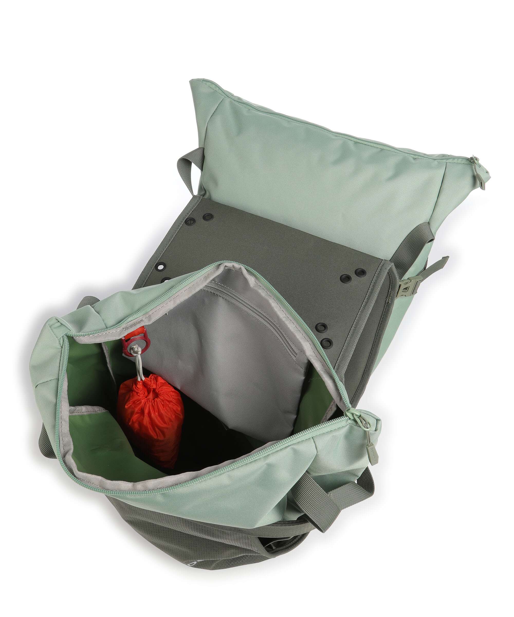 Vaude urban TwinShopper Bike pannier willow green - Image 5