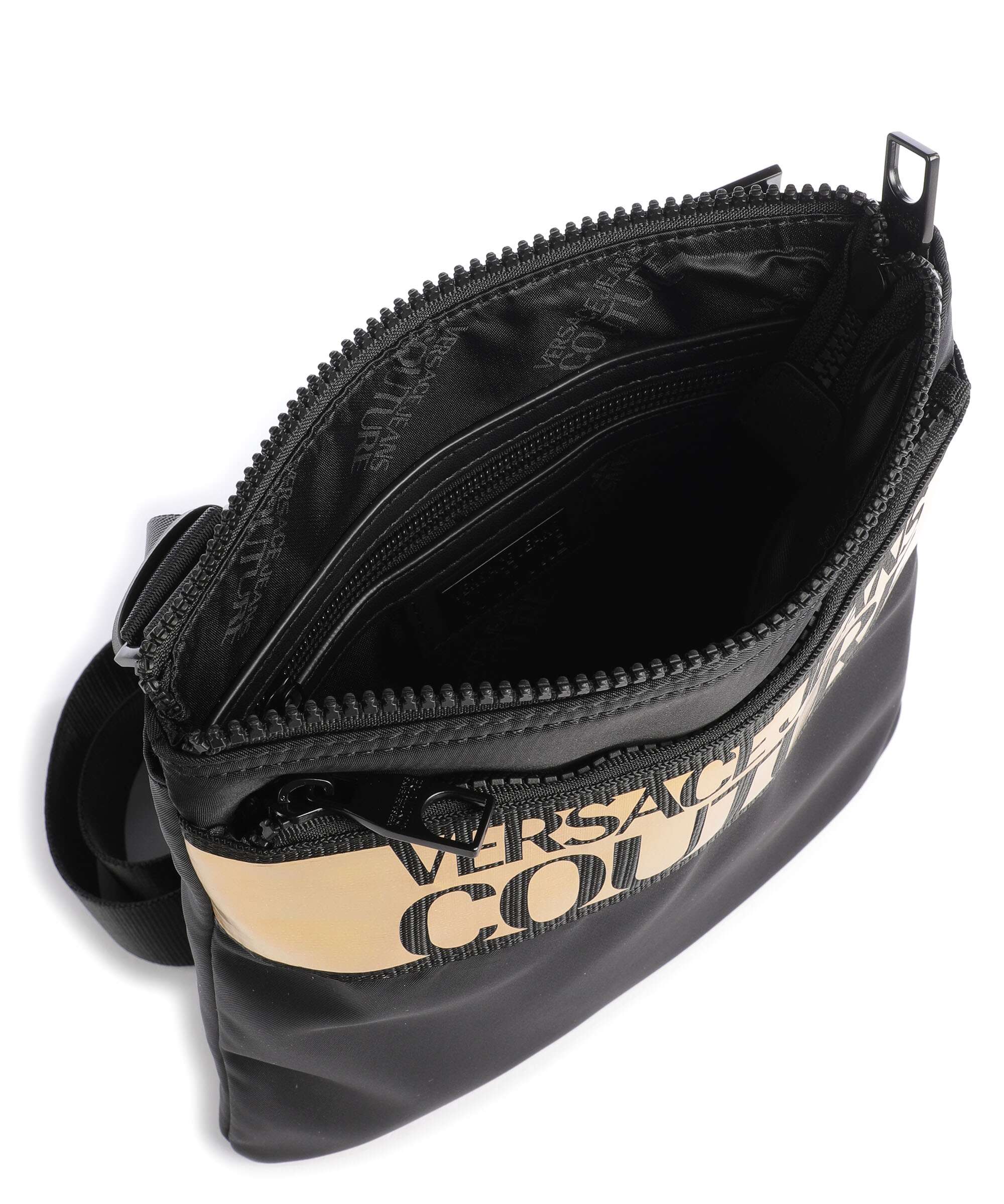 Versace Jeans Couture Iconic Logo Crossbody bag black/gold - Image 5