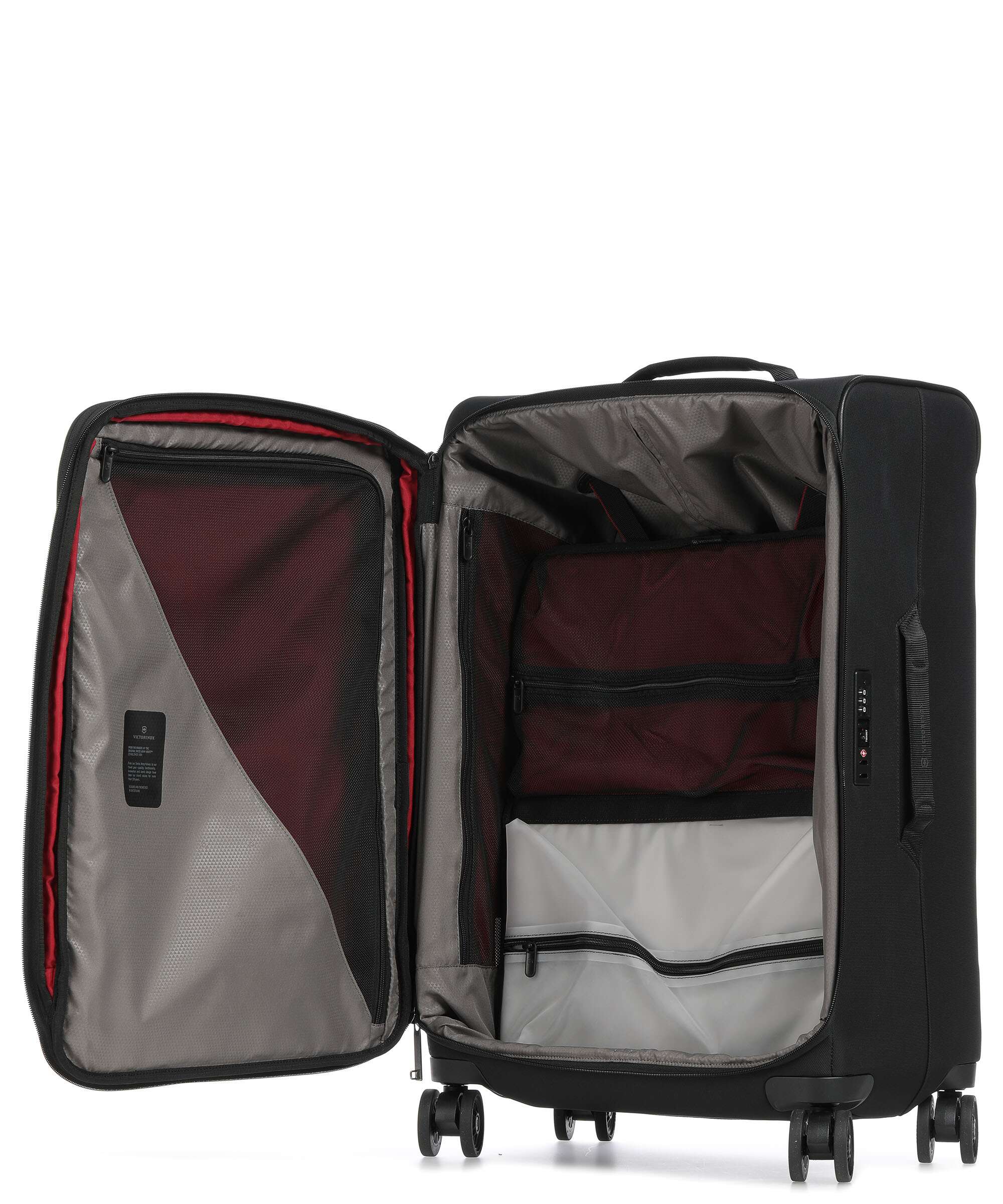 Victorinox Crosslight Medium Spinner (4 wheels) black - Image 6