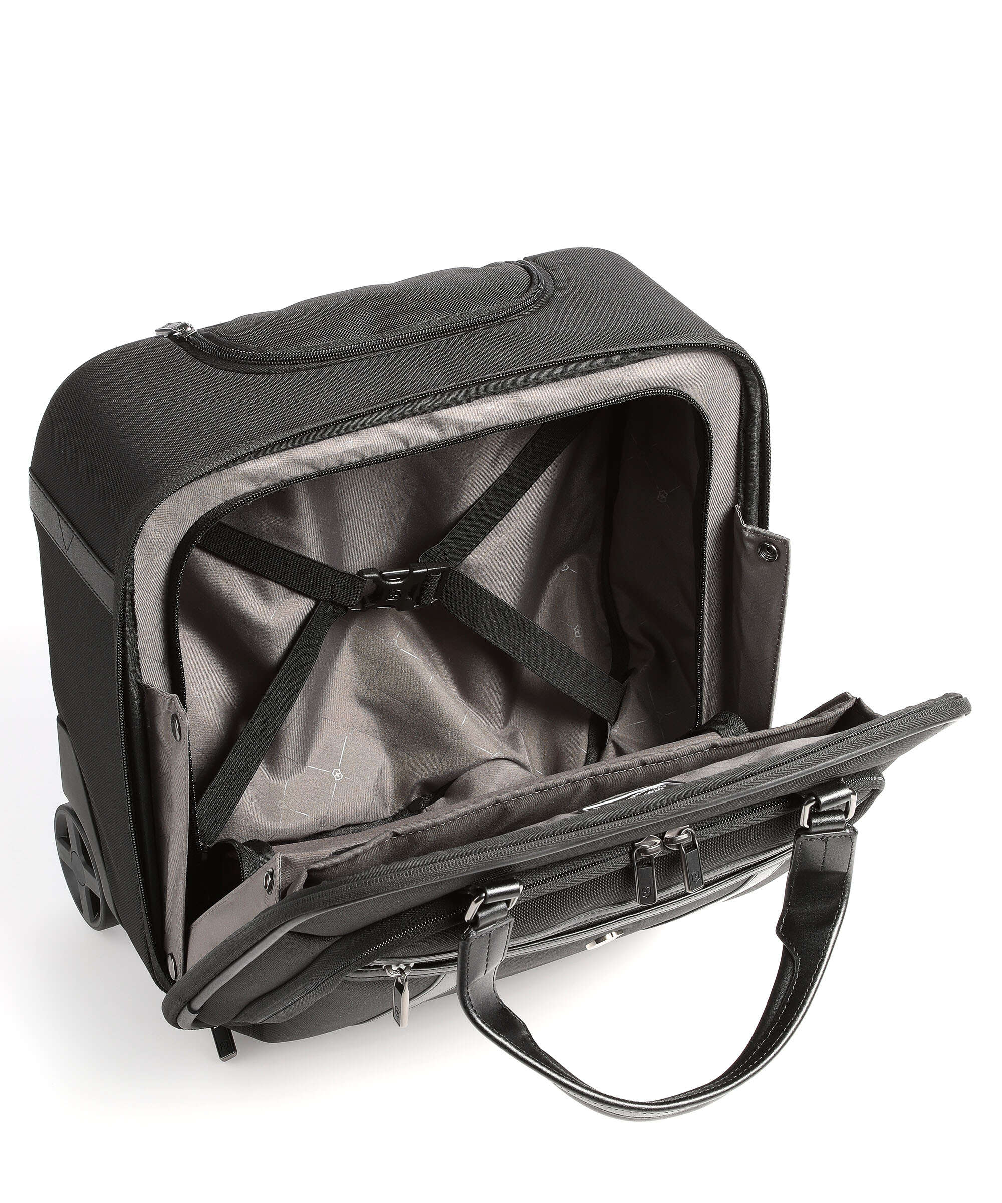 Victorinox Werks Professional Cordura Rolling briefcase black - Image 6