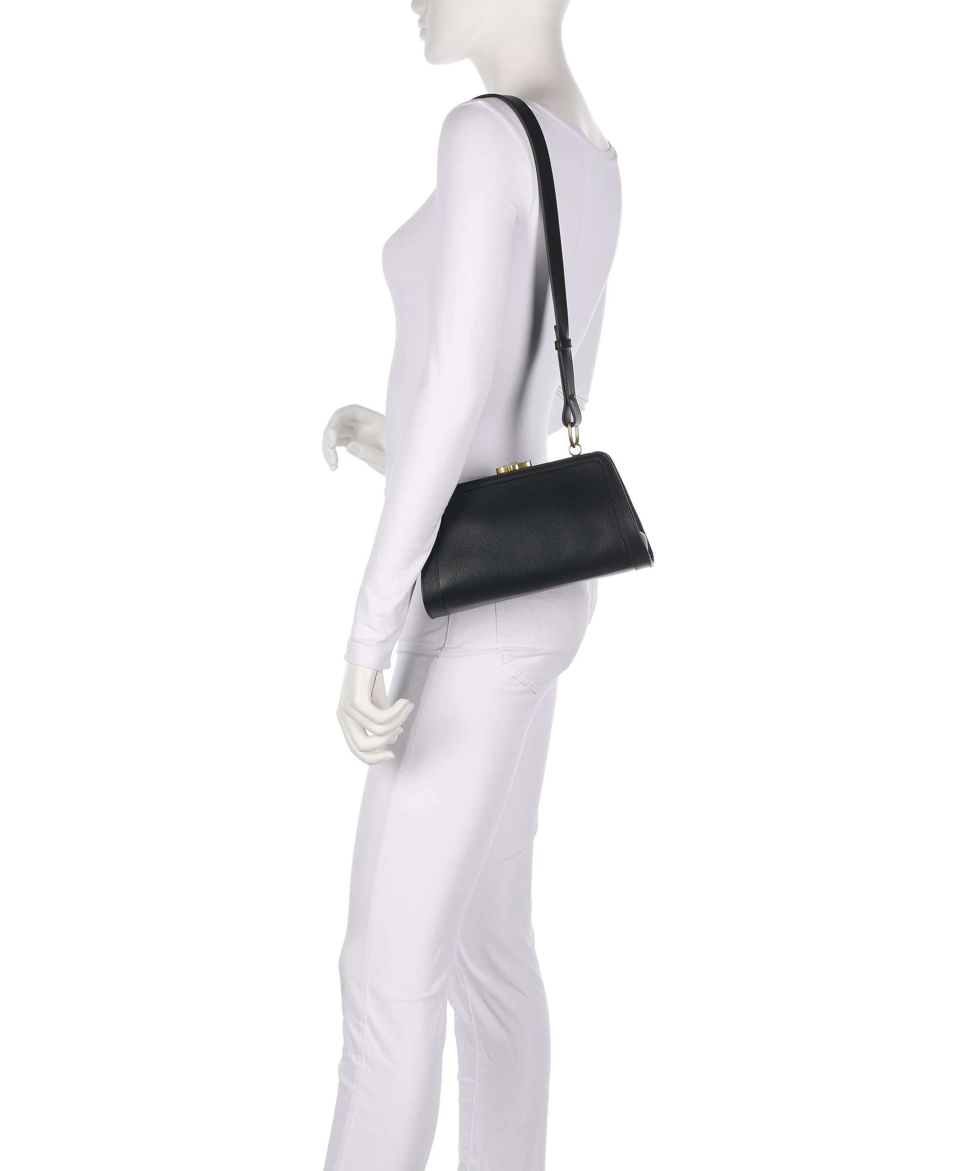 Vivienne Westwood Ascot Frame Aniline Crossbody bag black - Image 3
