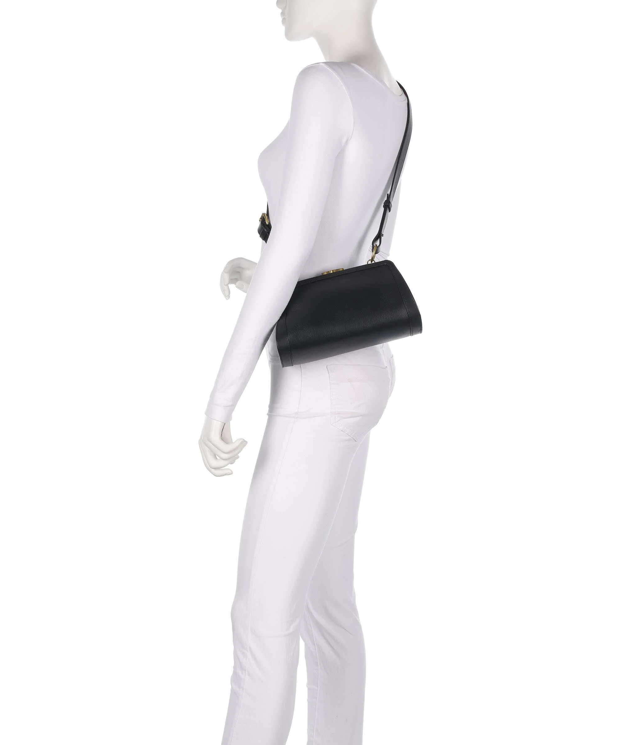 Vivienne Westwood Ascot Frame Aniline Crossbody bag black - Image 4