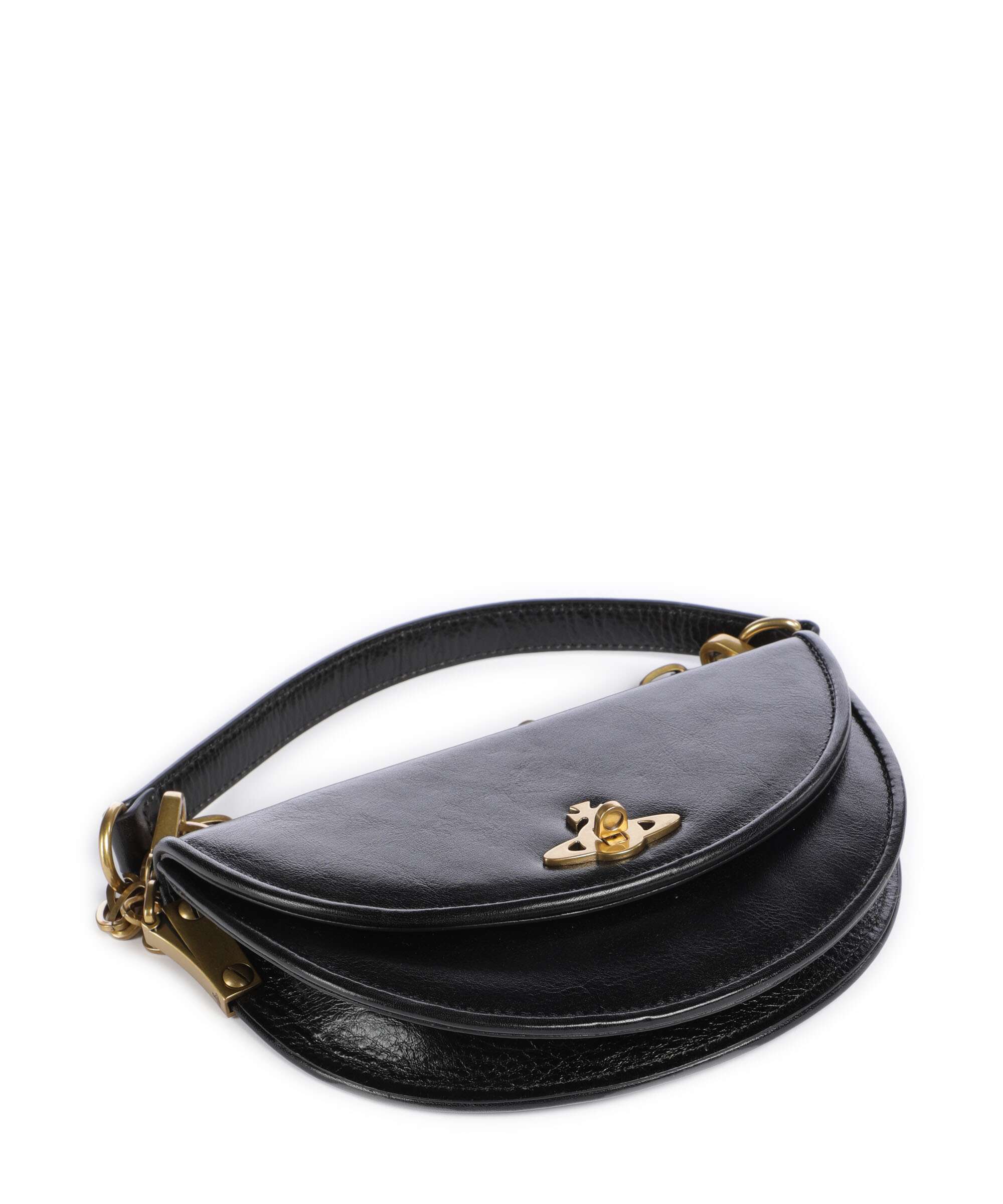 Vivienne Westwood Bonnie Polished Crossbody bag black - Image 5