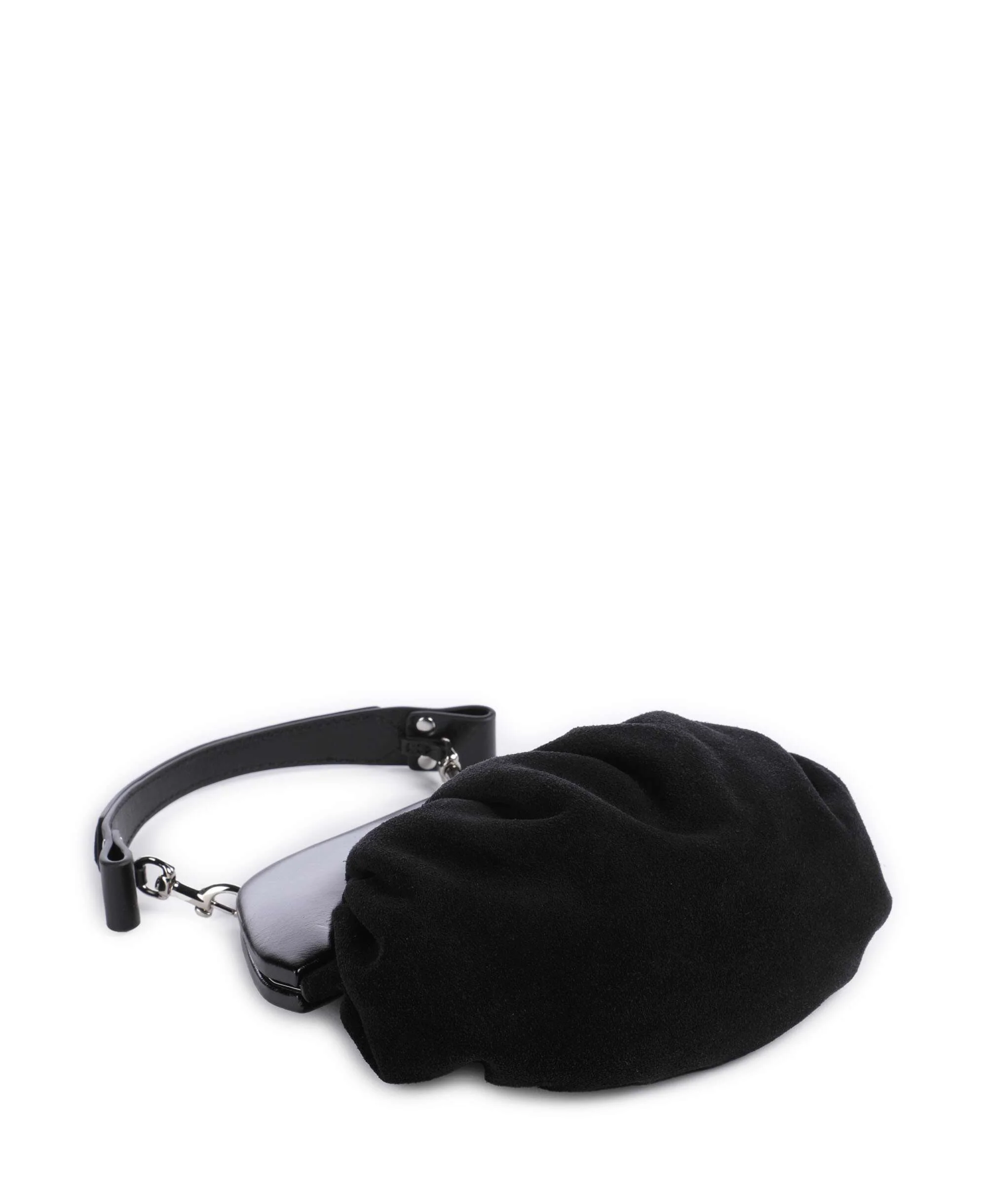 Vivienne Westwood Brooke Suede Handbag black - Image 5