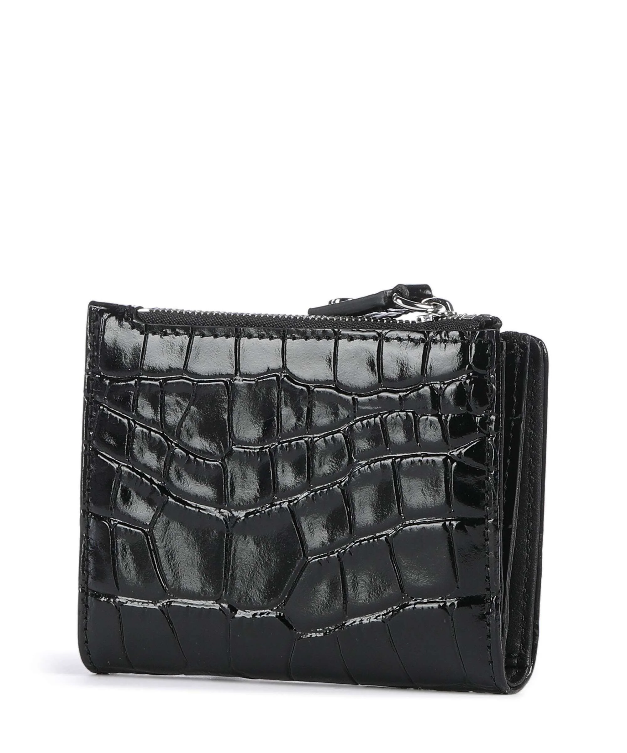 Vivienne Westwood Embossed Croc Slim Wallet black - Image 3