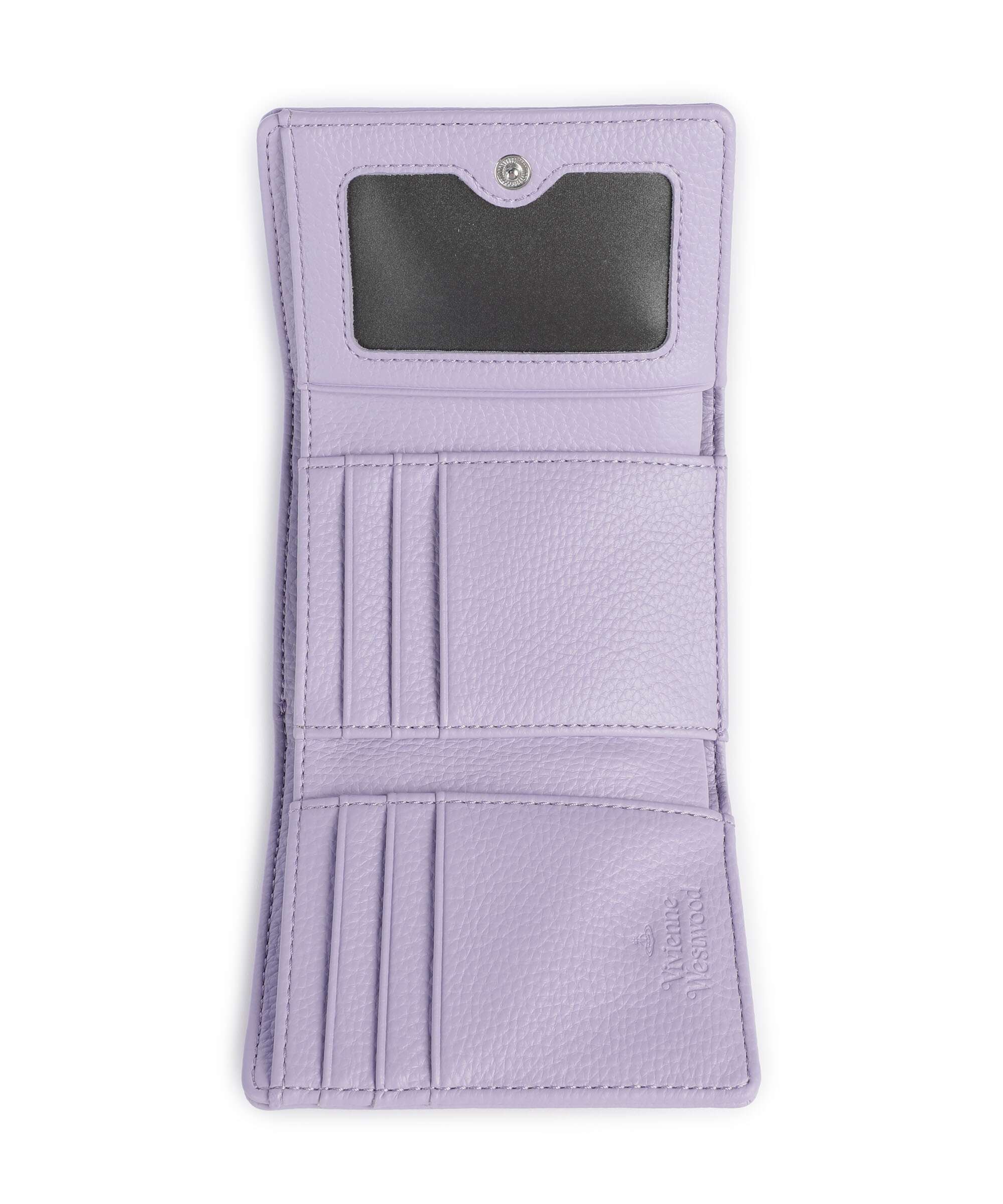 Vivienne Westwood Frame Grain Small Wallet lilac - Image 2