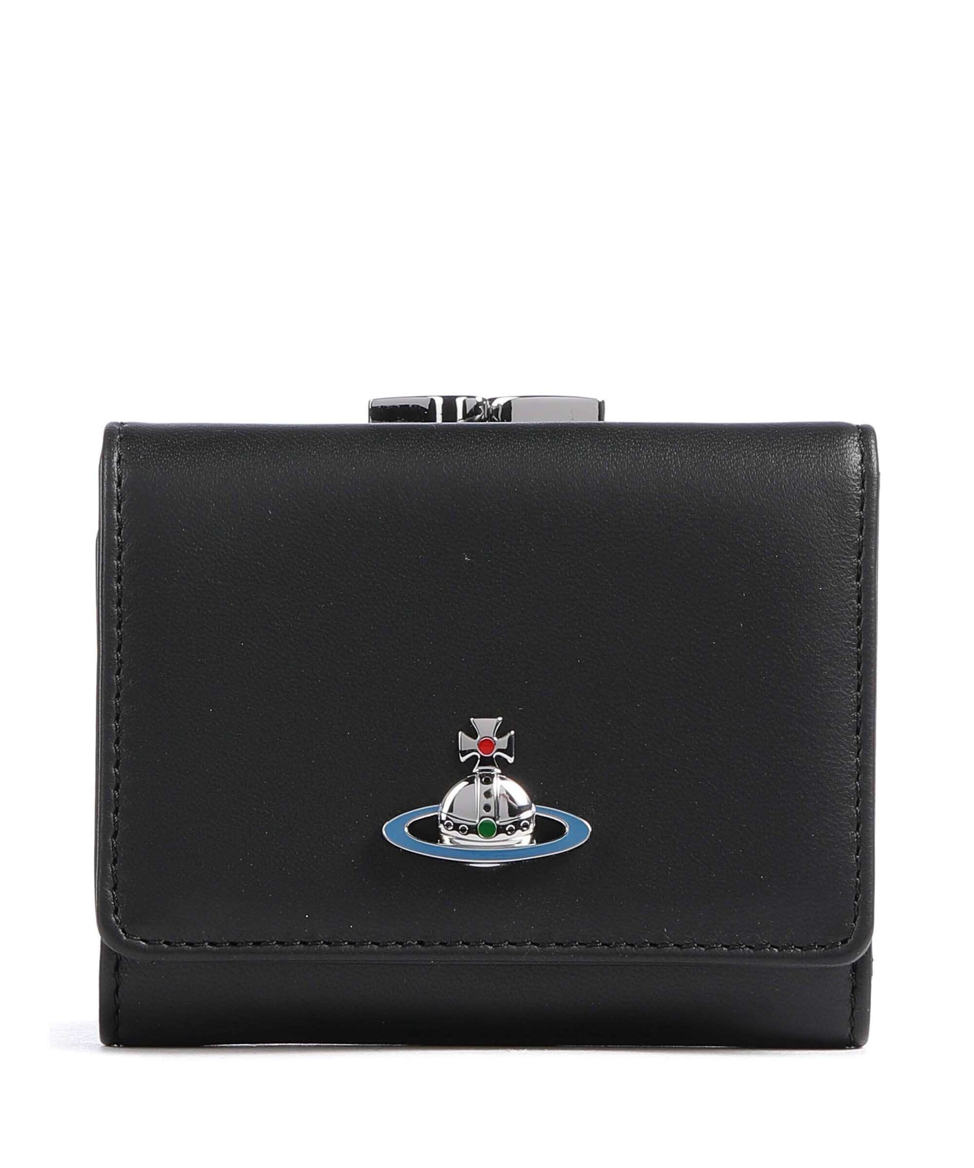 Vivienne Westwood Frame Nappa Small Wallet black