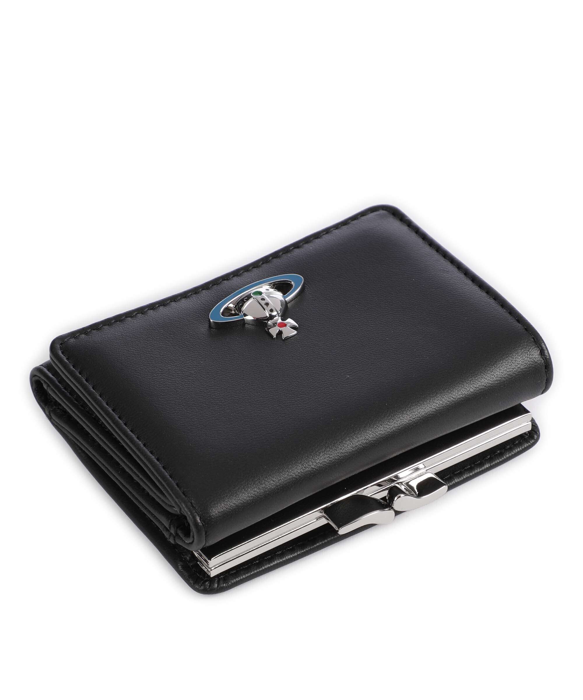 Vivienne Westwood Frame Nappa Small Wallet black - Image 5