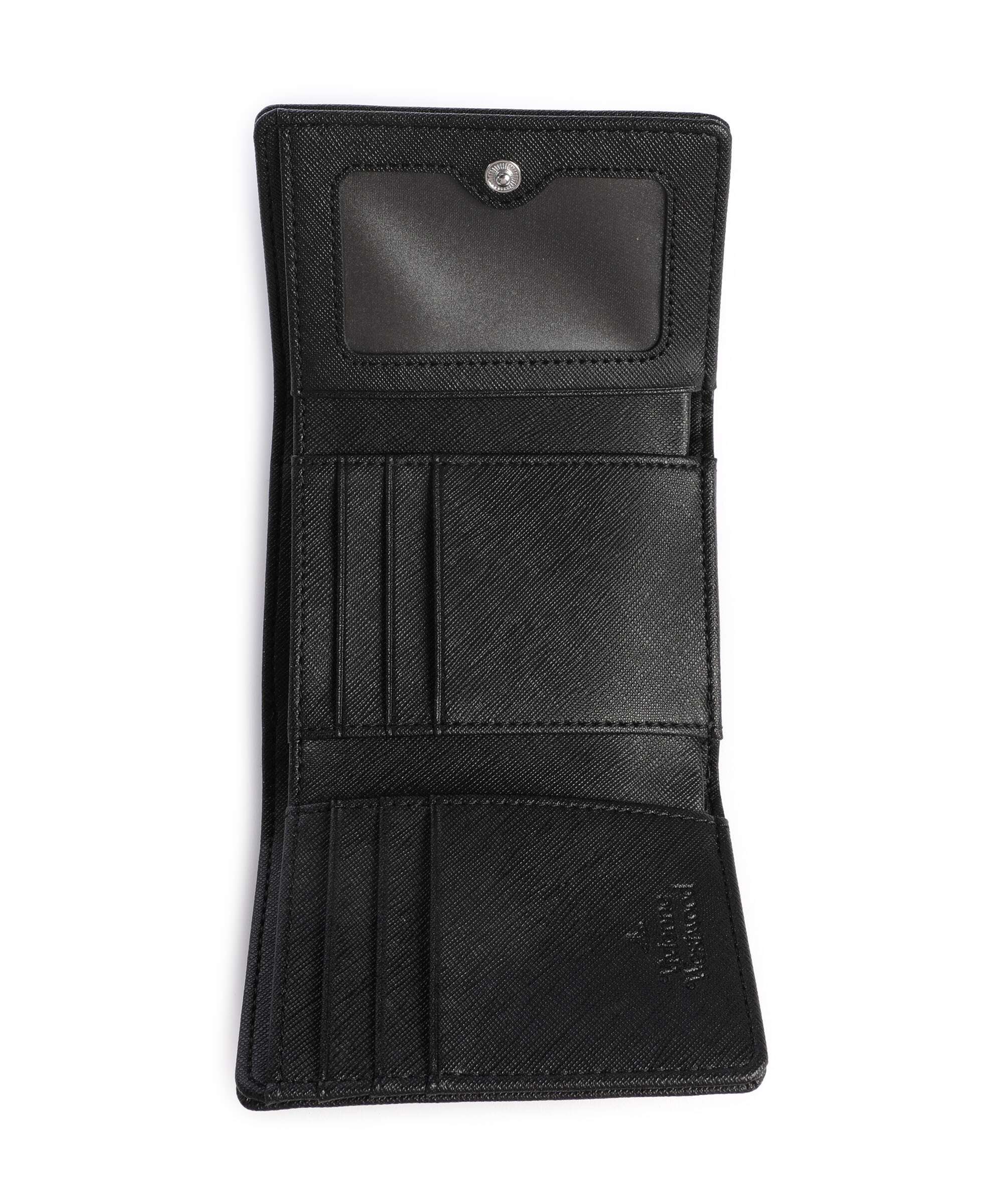 Vivienne Westwood Frame Saffiano Plain Small Wallet black - Image 2