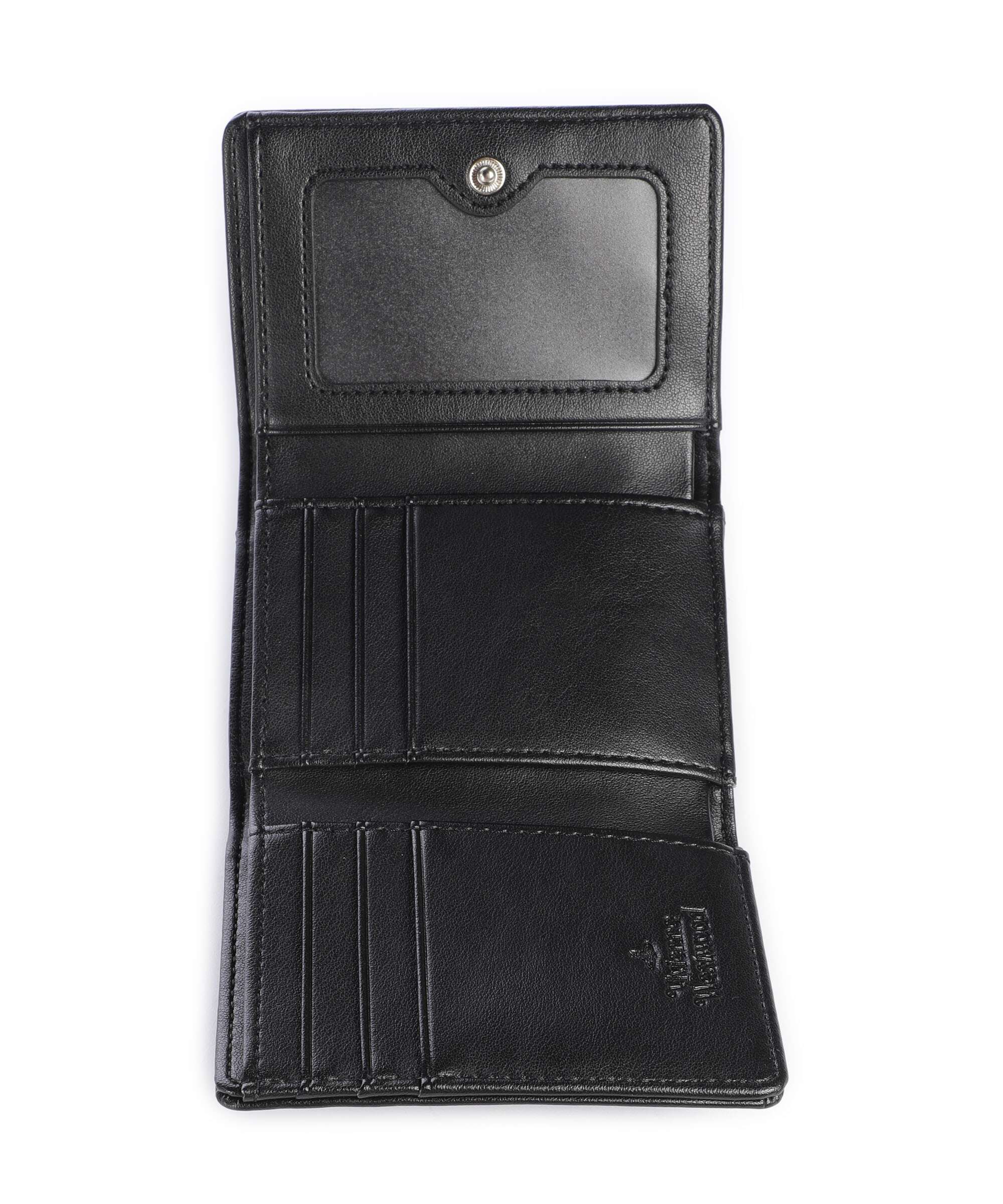 Vivienne Westwood Frame Velvet Small Wallet black - Image 2