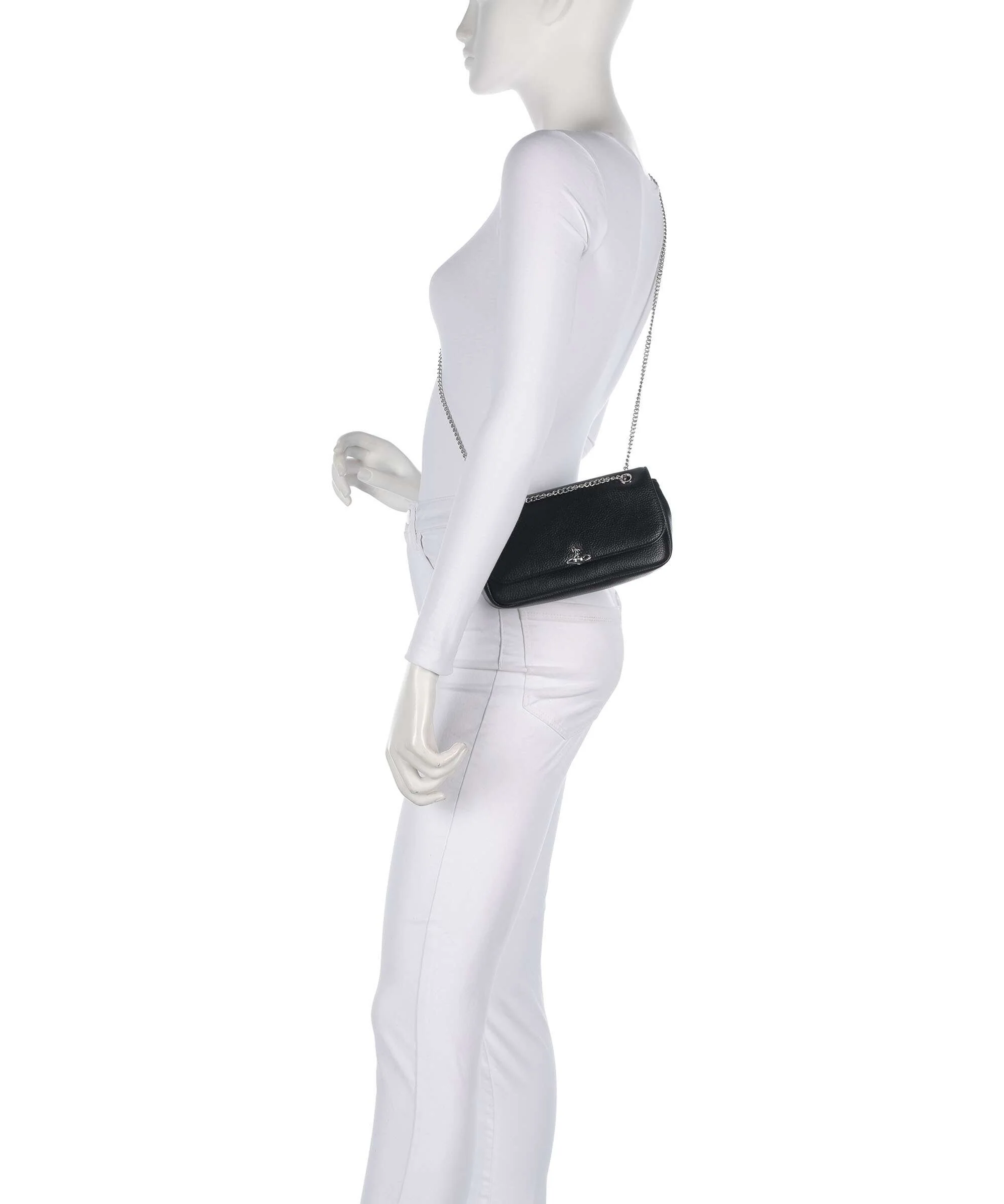 Vivienne Westwood Grain Shoulder bag black - Image 4