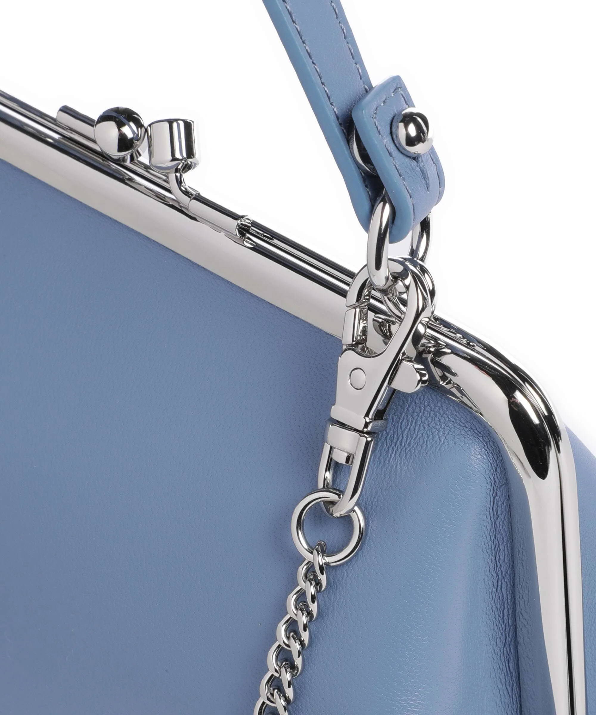 Vivienne Westwood Granny Frame Nappa Crossbody bag blue - Image 4