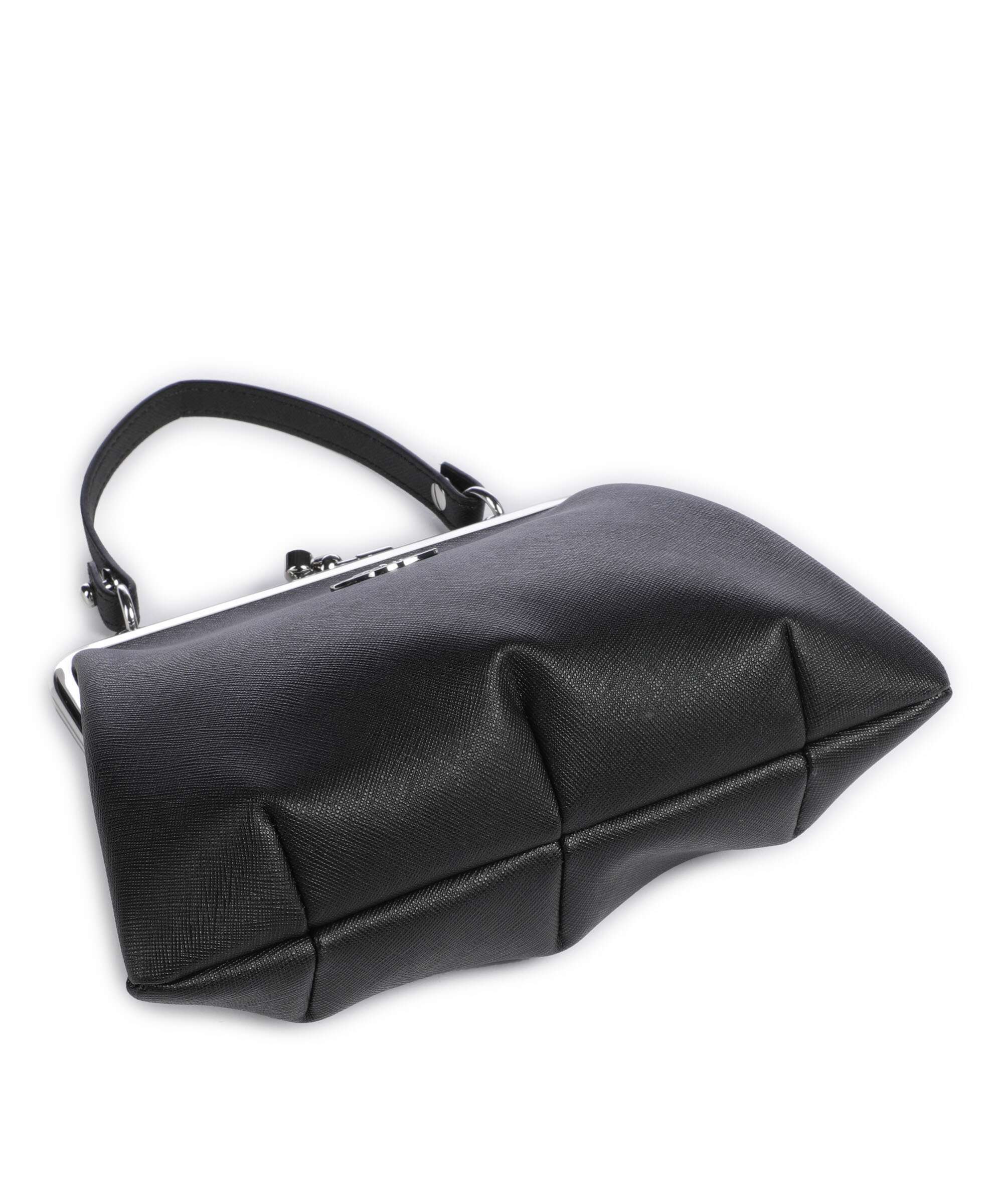 Vivienne Westwood Granny Frame Saffiano Crossbody bag black - Image 5