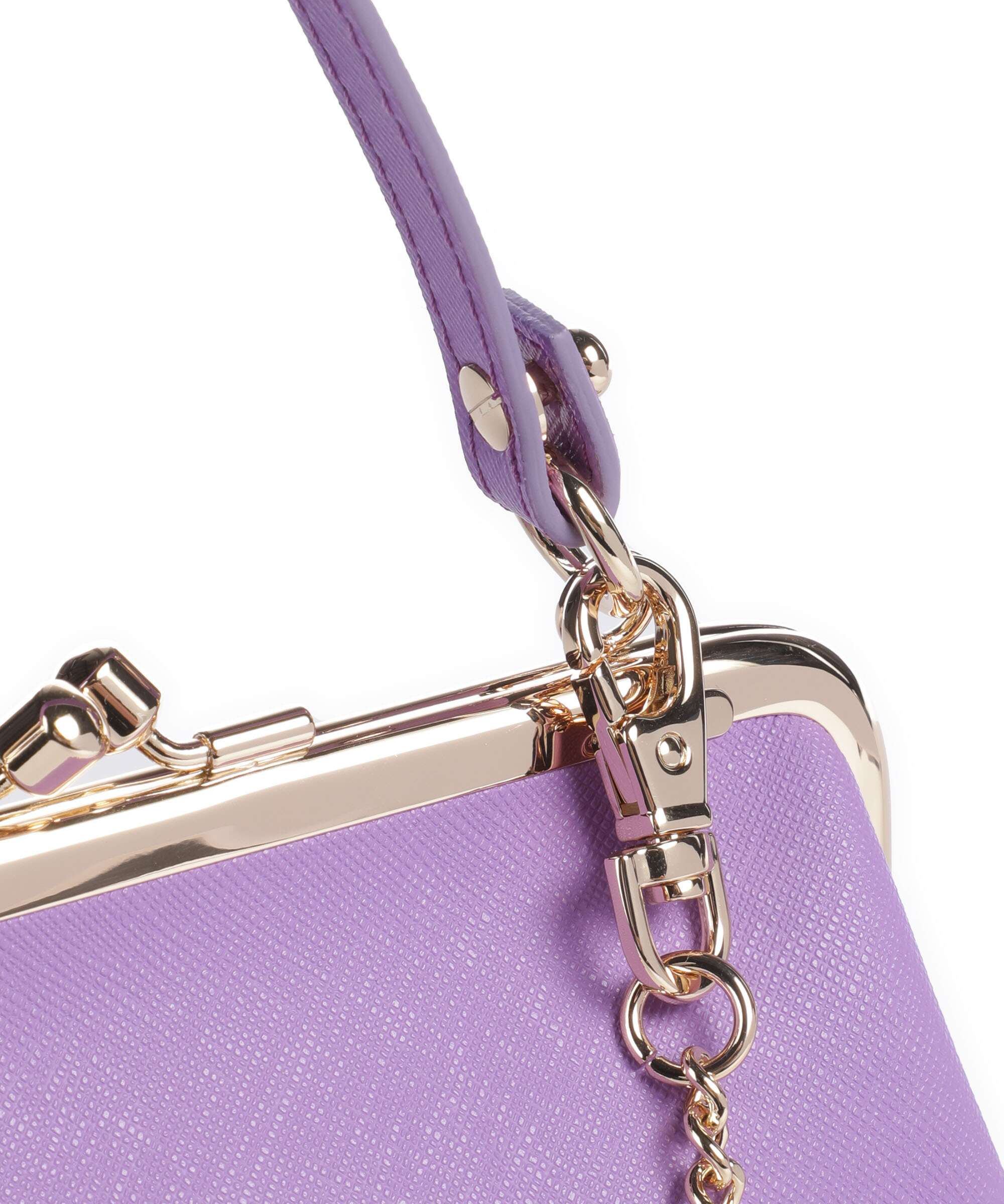 Vivienne Westwood Granny Frame Saffiano Crossbody bag lilac - Image 4