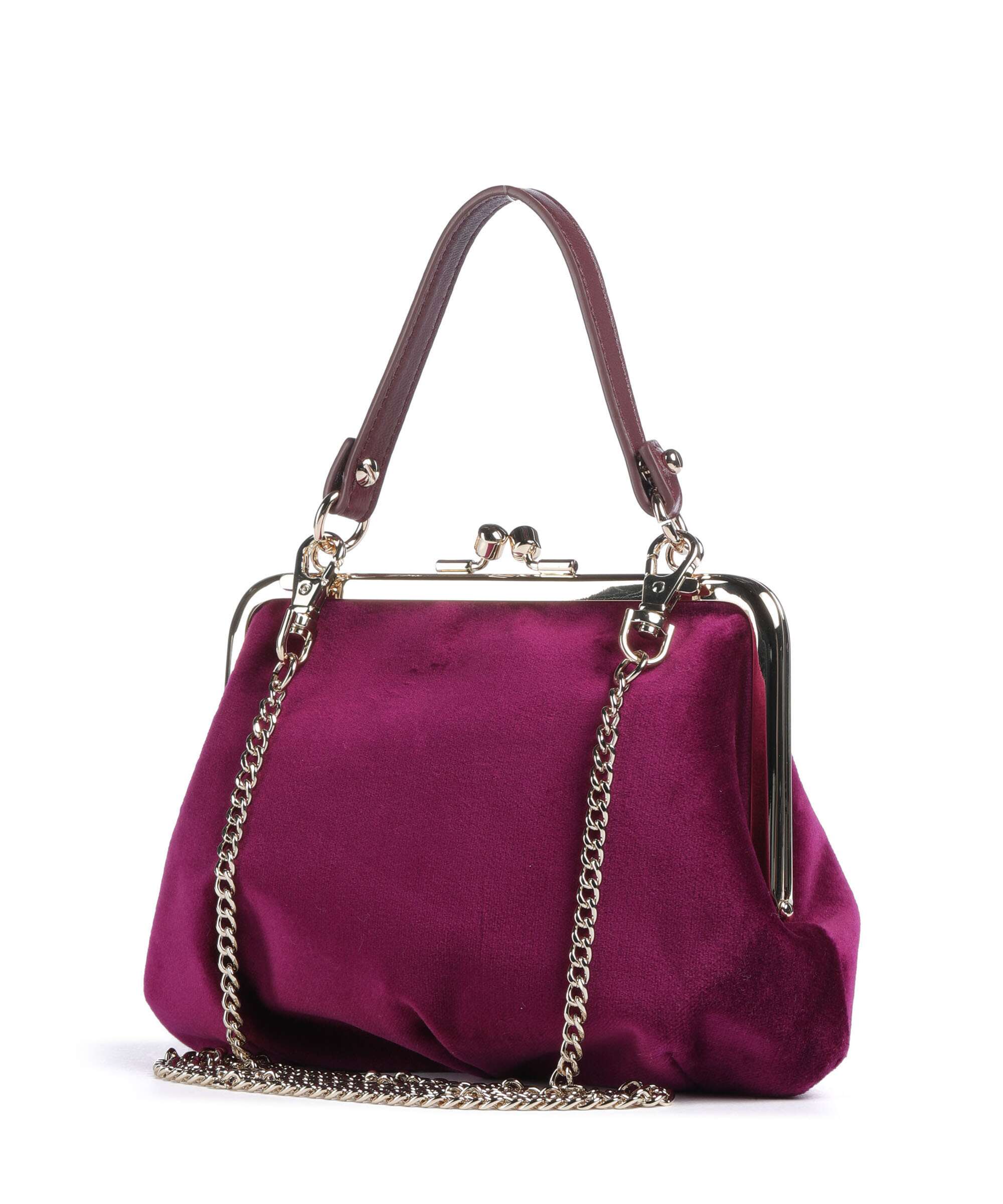 Vivienne Westwood Granny Frame Velvet Crossbody bag purple - Image 2