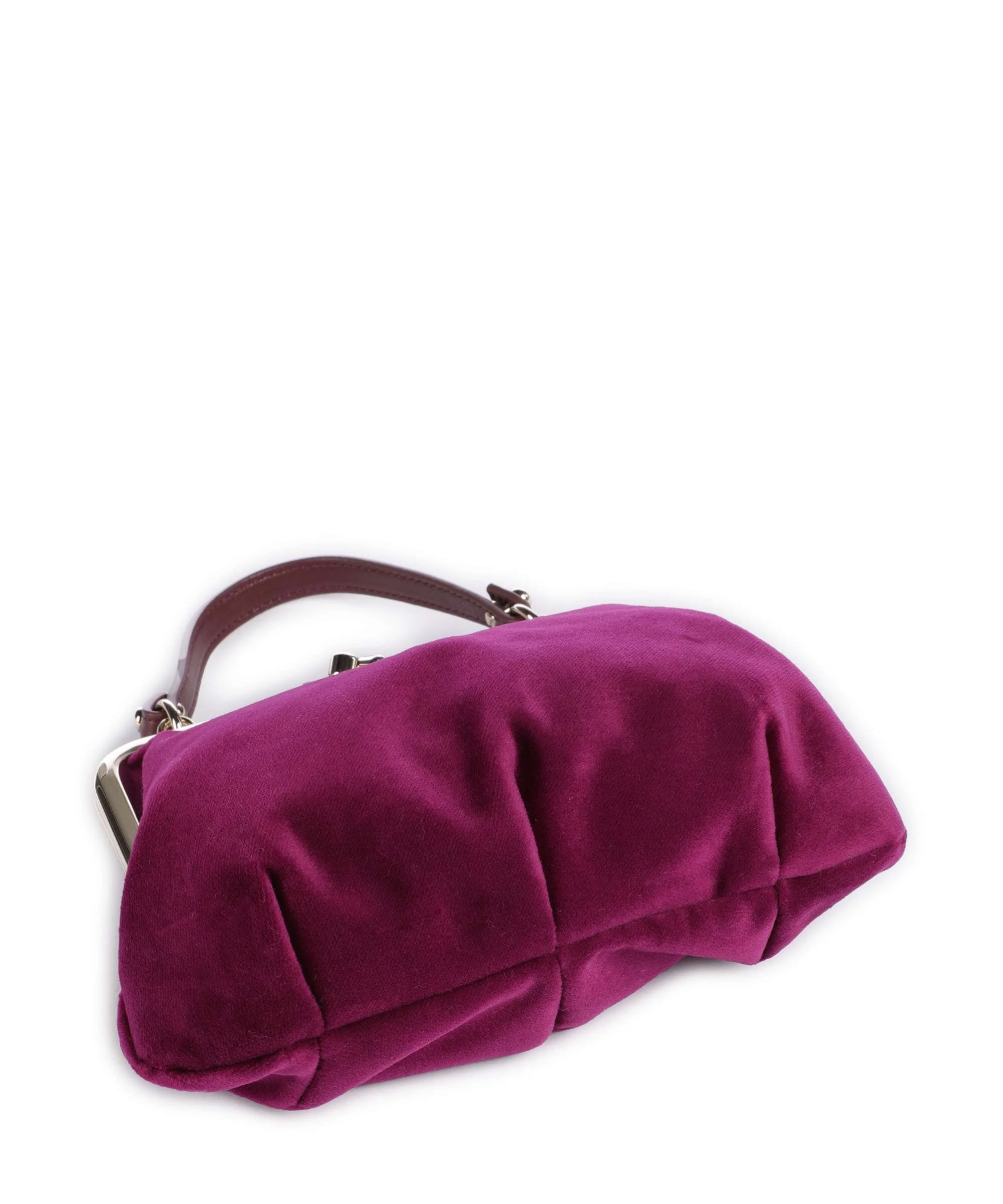 Vivienne Westwood Granny Frame Velvet Crossbody bag purple - Image 5
