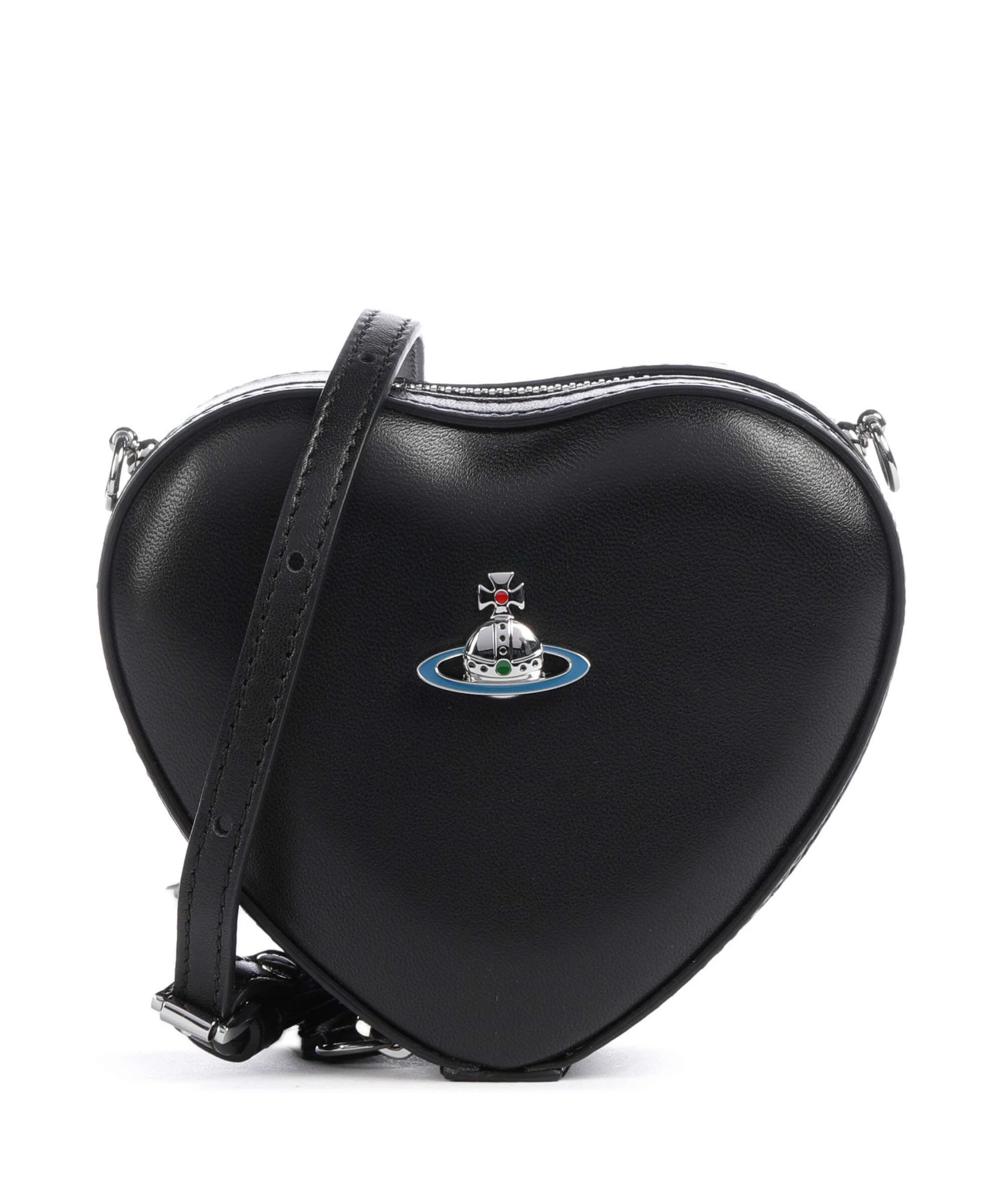 Vivienne Westwood Heart Nappa Mini Crossbody bag black