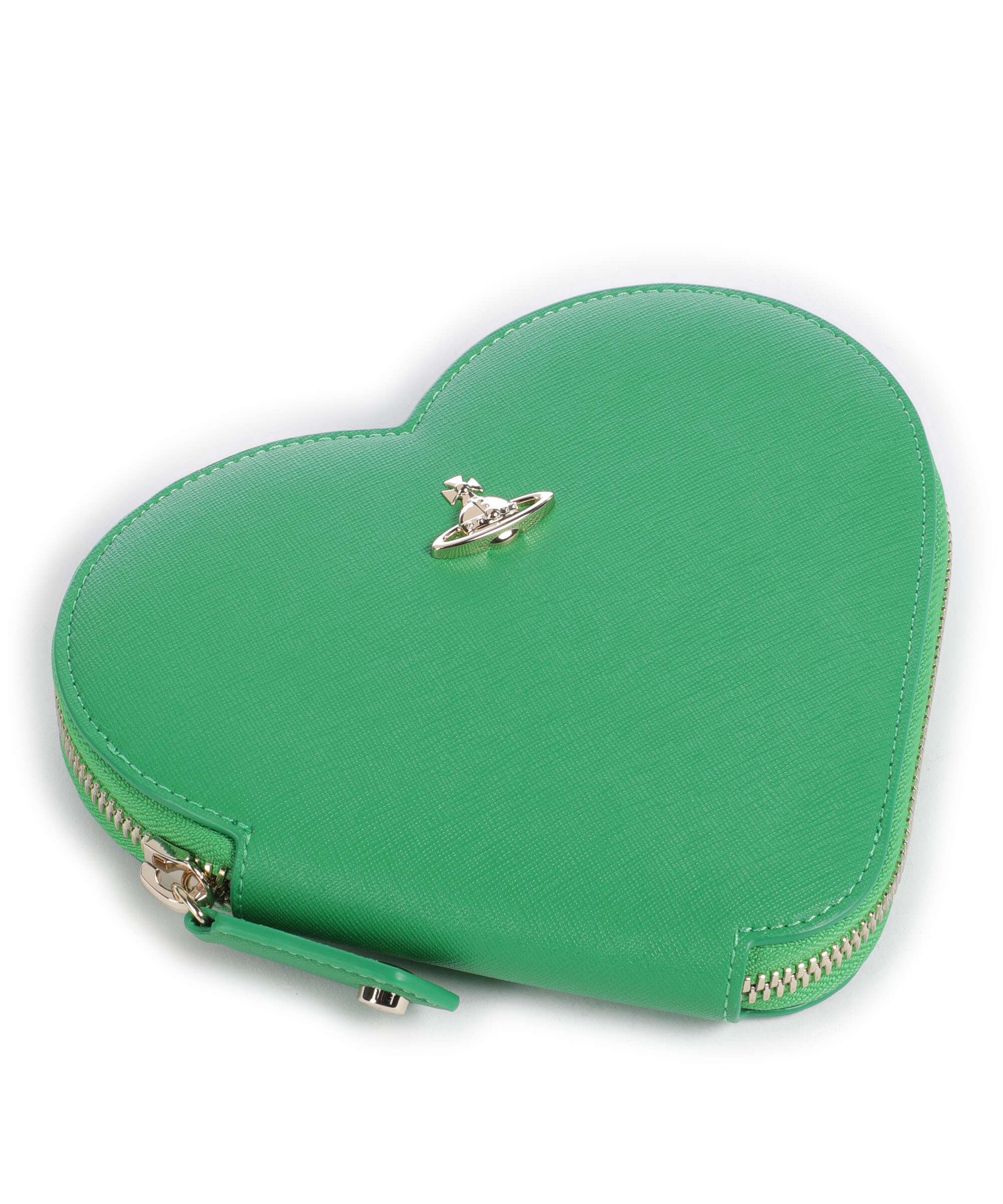 Vivienne Westwood Heart Saffiano Biogreen Crossbody bag bright green - Image 5