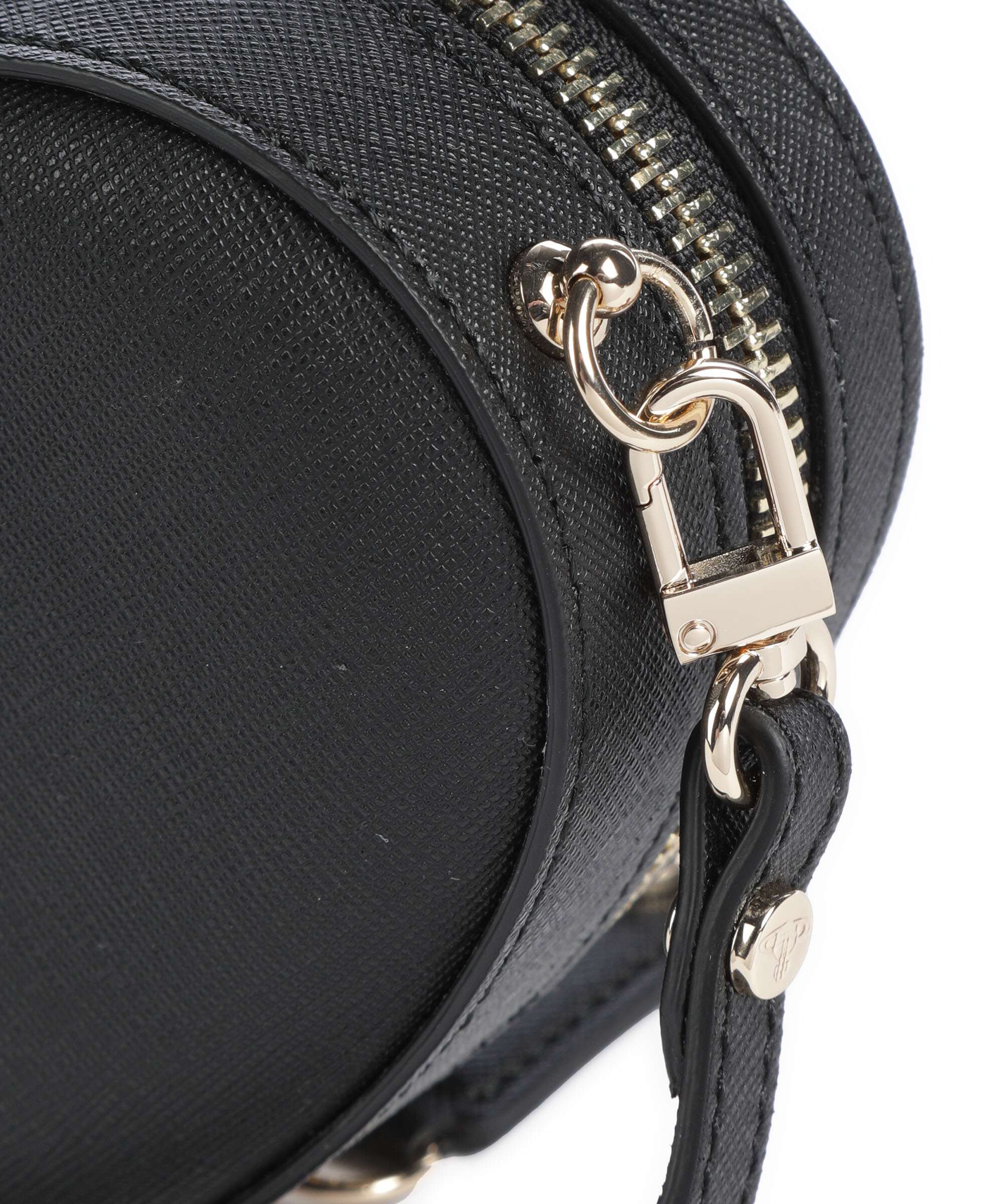 Vivienne Westwood Heart Saffiano Biogreen Mini Crossbody bag black - Image 4