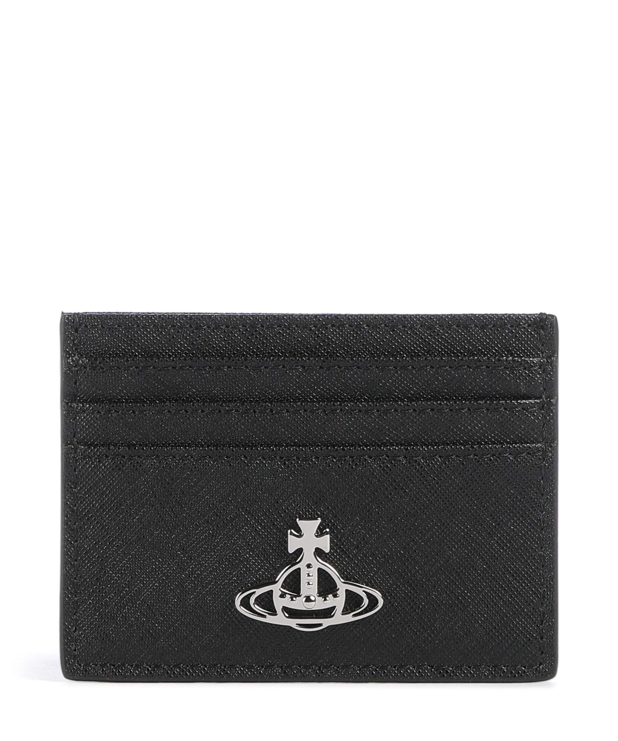 Vivienne Westwood Saffiano Credit card holder black
