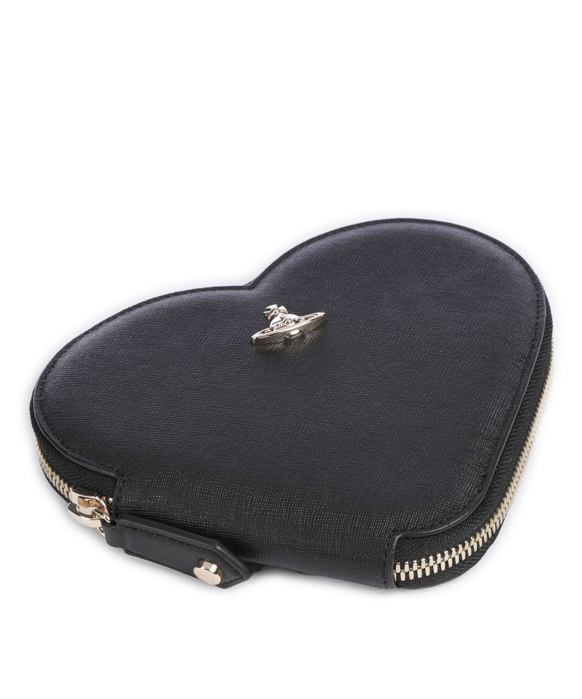 Vivienne Westwood Saffiano Heart Crossbody bag black - Image 5