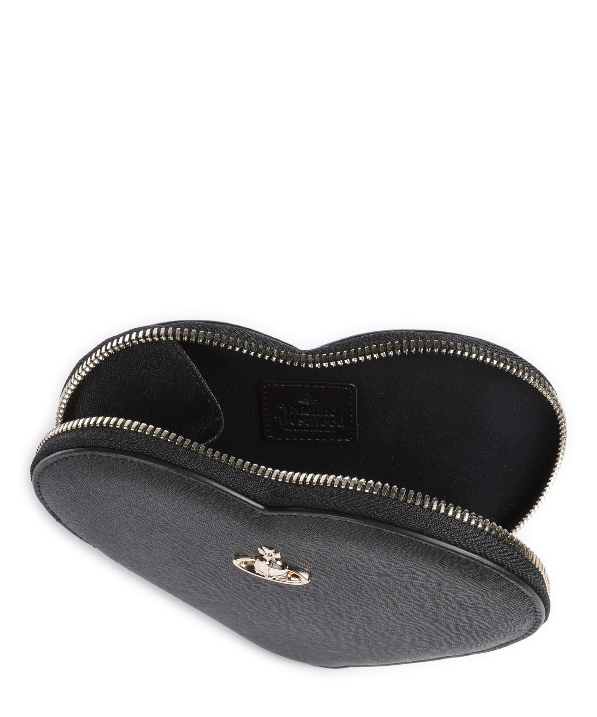 Vivienne Westwood Saffiano Heart Crossbody bag black - Image 6