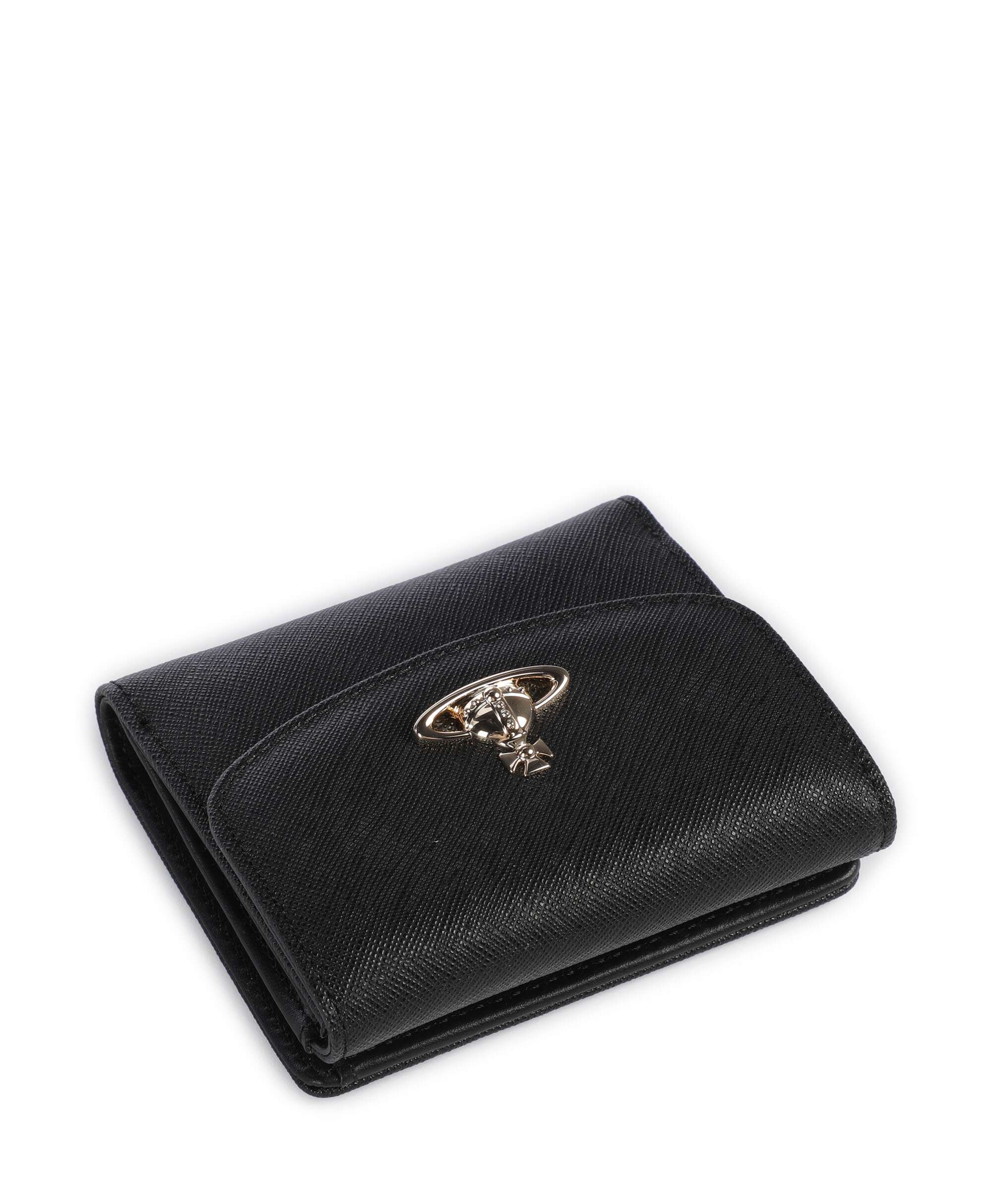 Vivienne Westwood Saffiano Small Wallet black - Image 5
