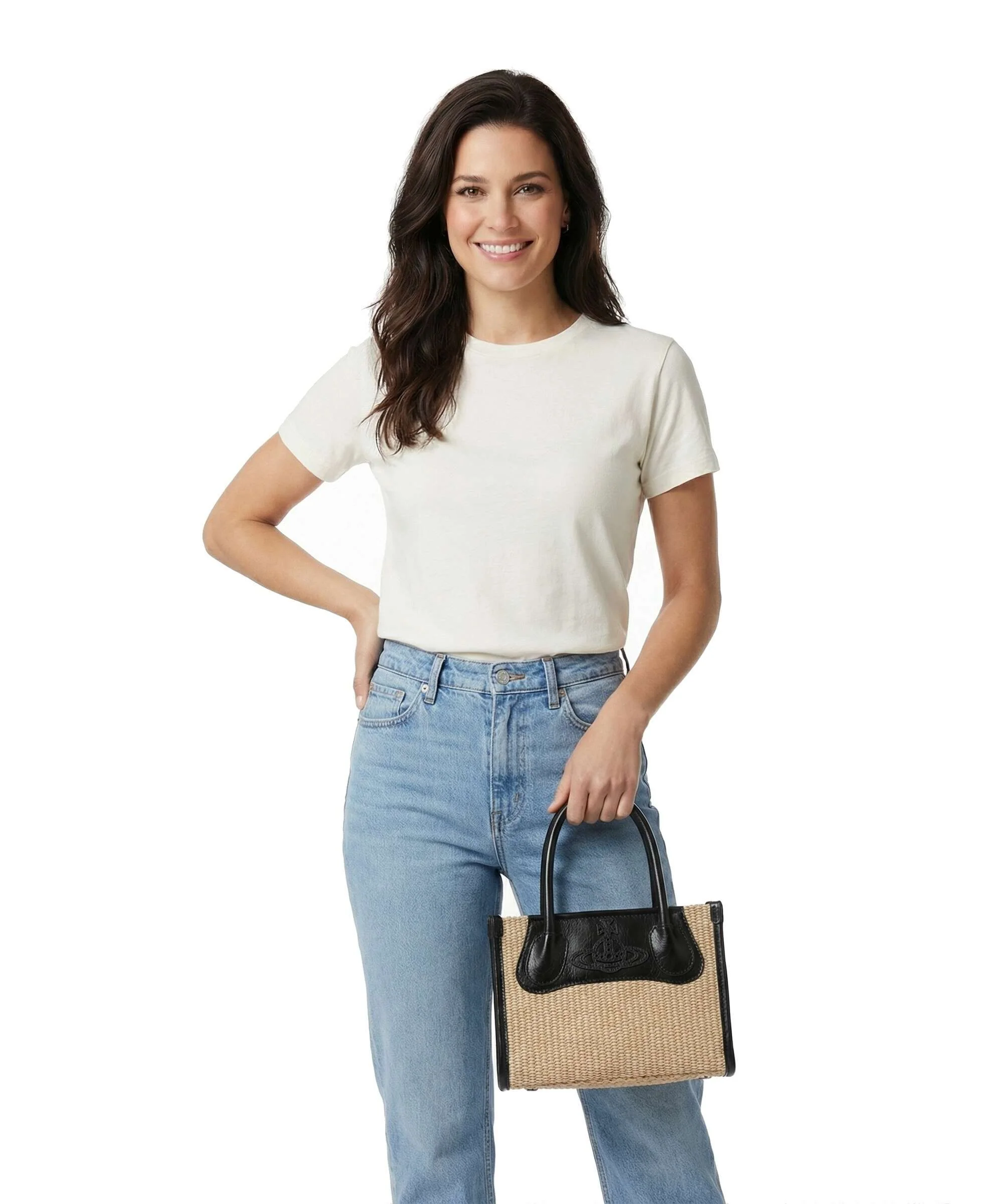 Vivienne Westwood Troy Small Handbag natural - Image 3