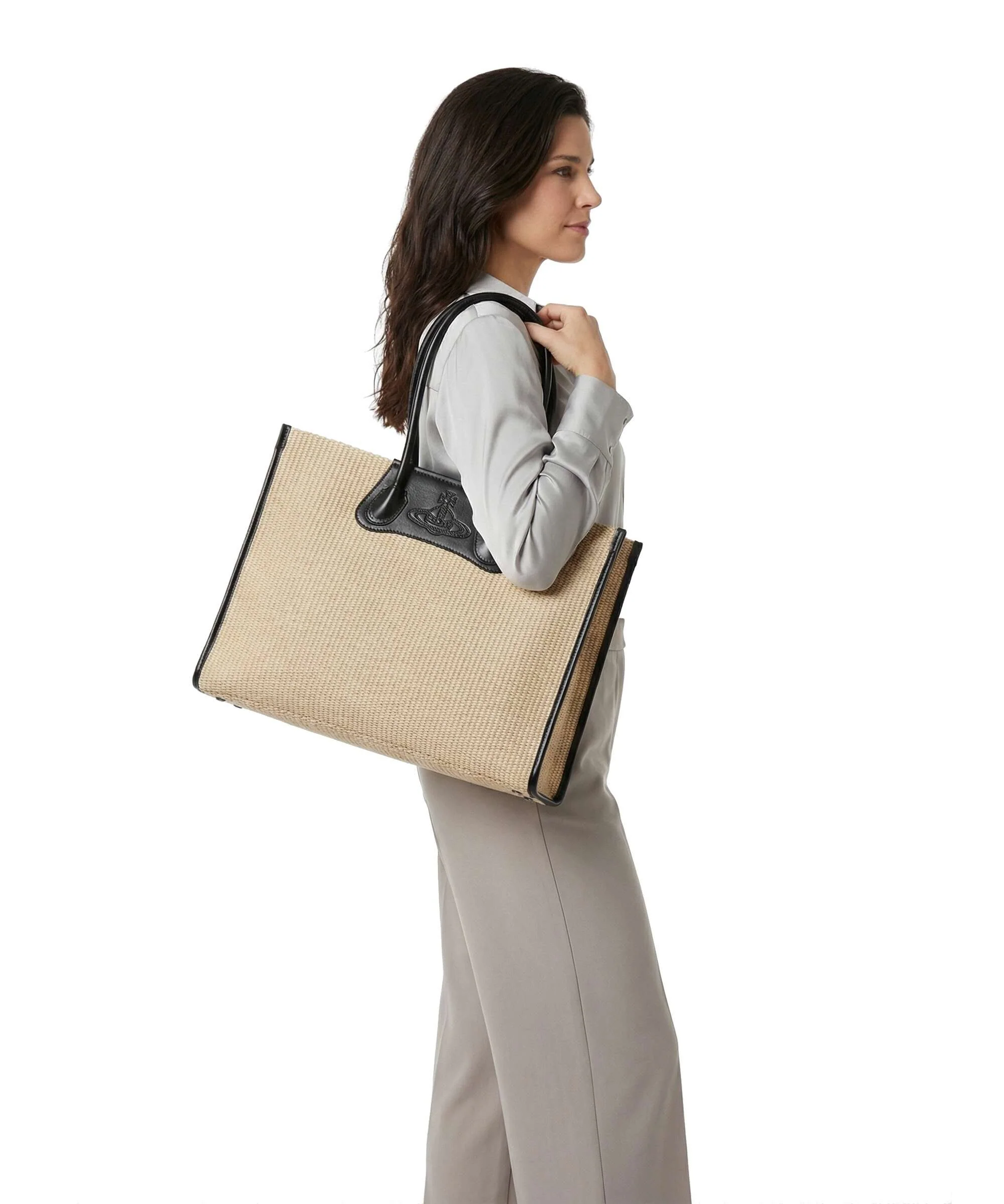 Vivienne Westwood Troy Tote bag natural - Image 3