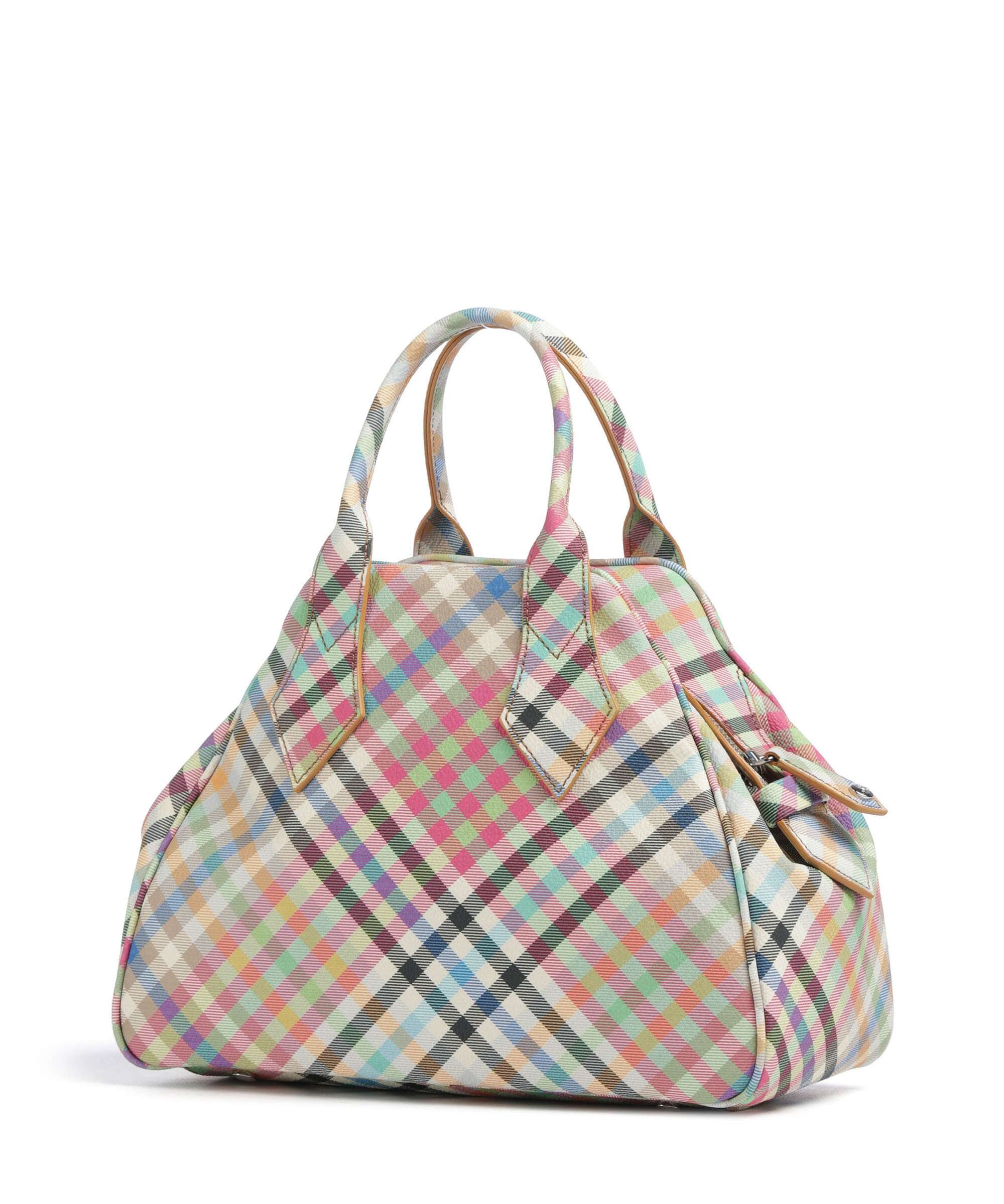 Vivienne Westwood Yasmine Buccia D'Arancia Medium Handbag heather plaid - Image 2