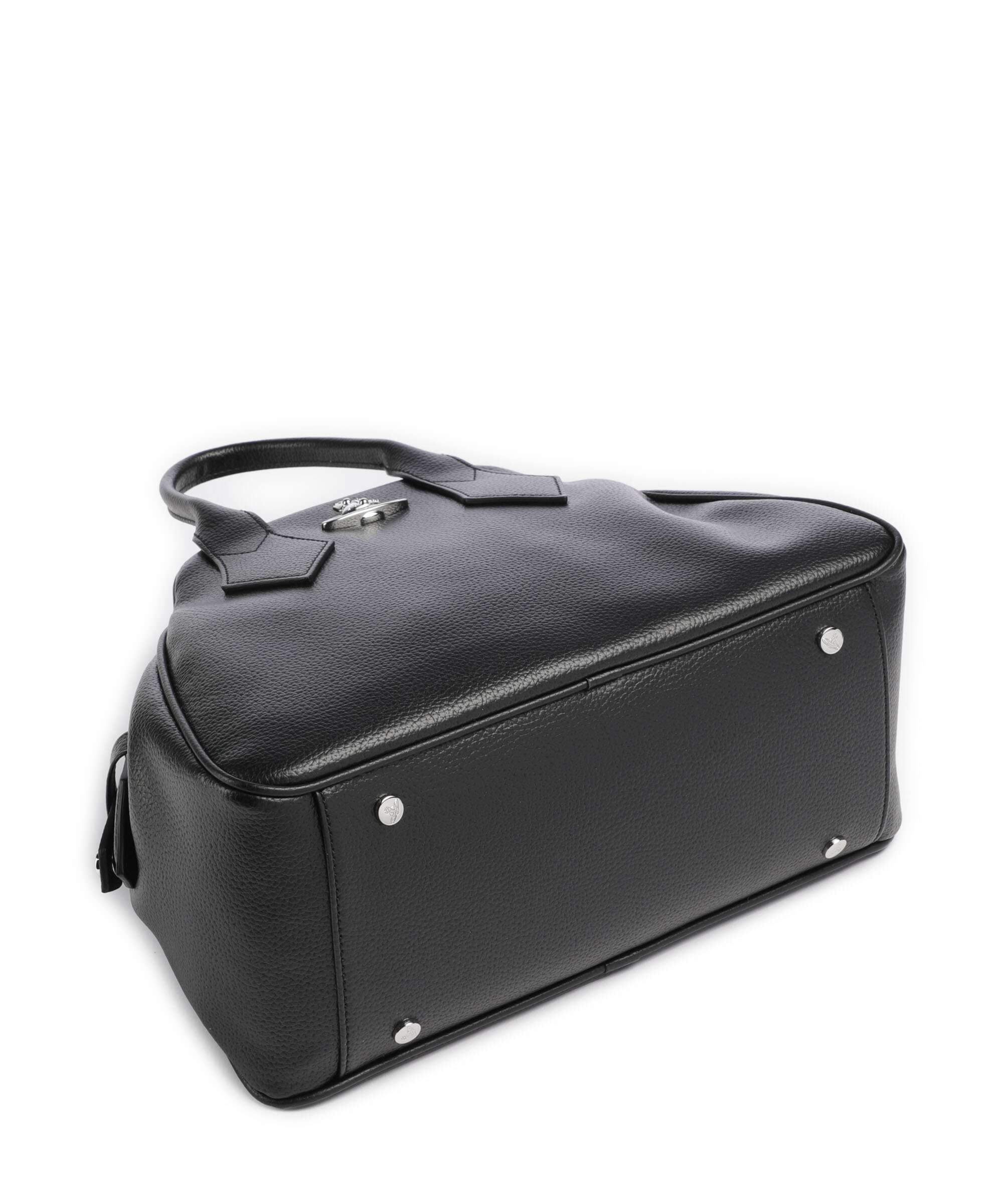 Vivienne Westwood Yasmine Grain Medium Handbag black - Image 4