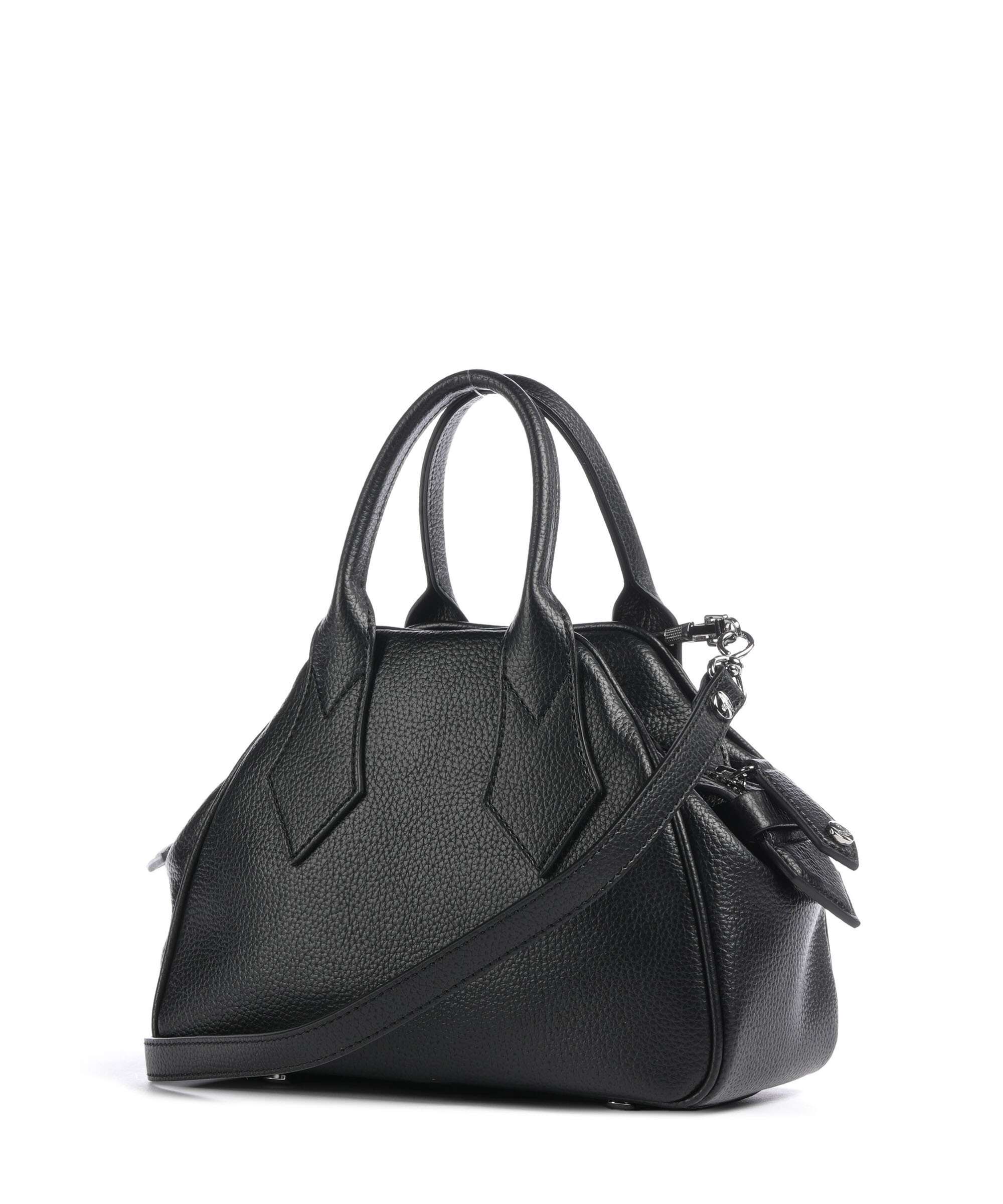 Vivienne Westwood Yasmine Grain Small Handbag black - Image 2