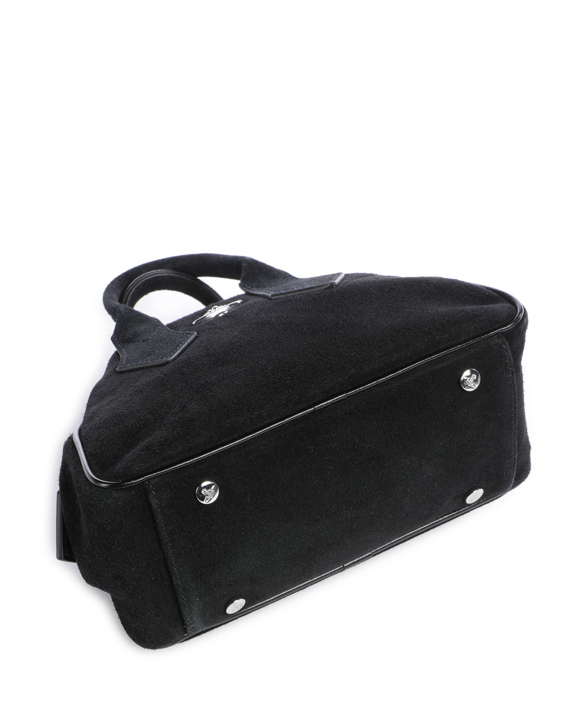 Vivienne Westwood Yasmine Suede Small Handbag black - Image 5