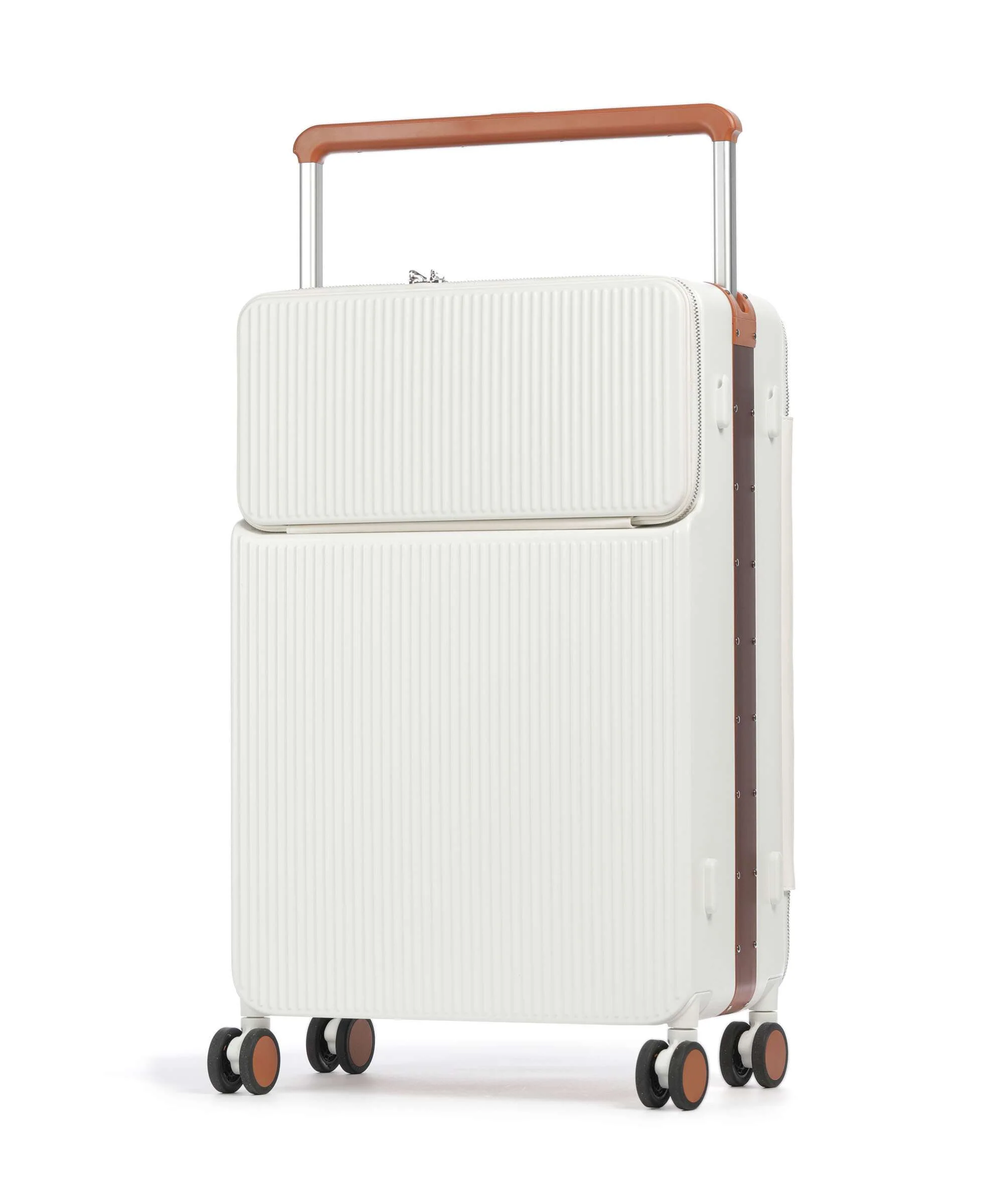 Vocier Elevate Pro Tech E64 Spinner (4 wheels) white - Image 2