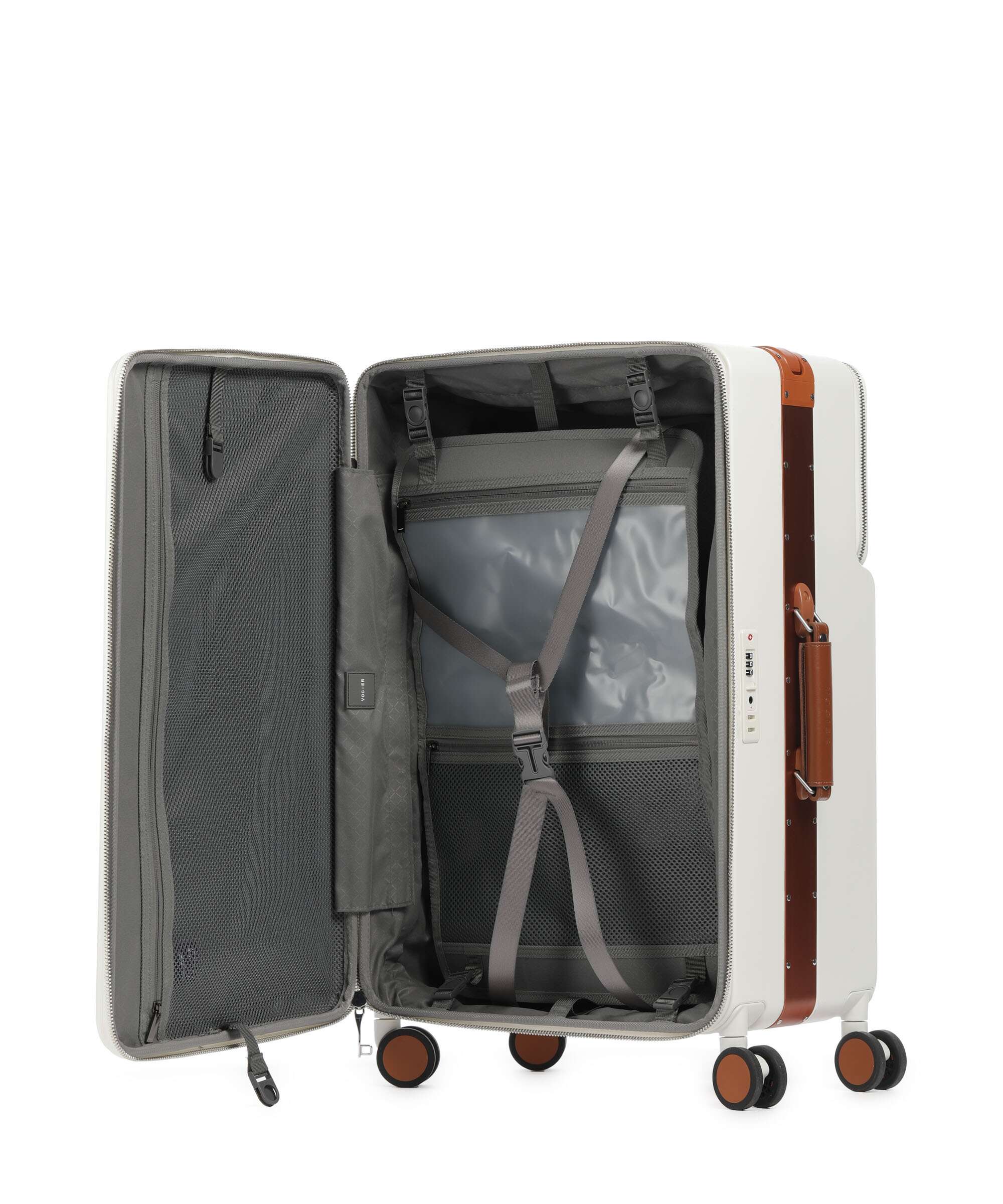 Vocier Elevate Pro Tech E64 Spinner (4 wheels) white - Image 7
