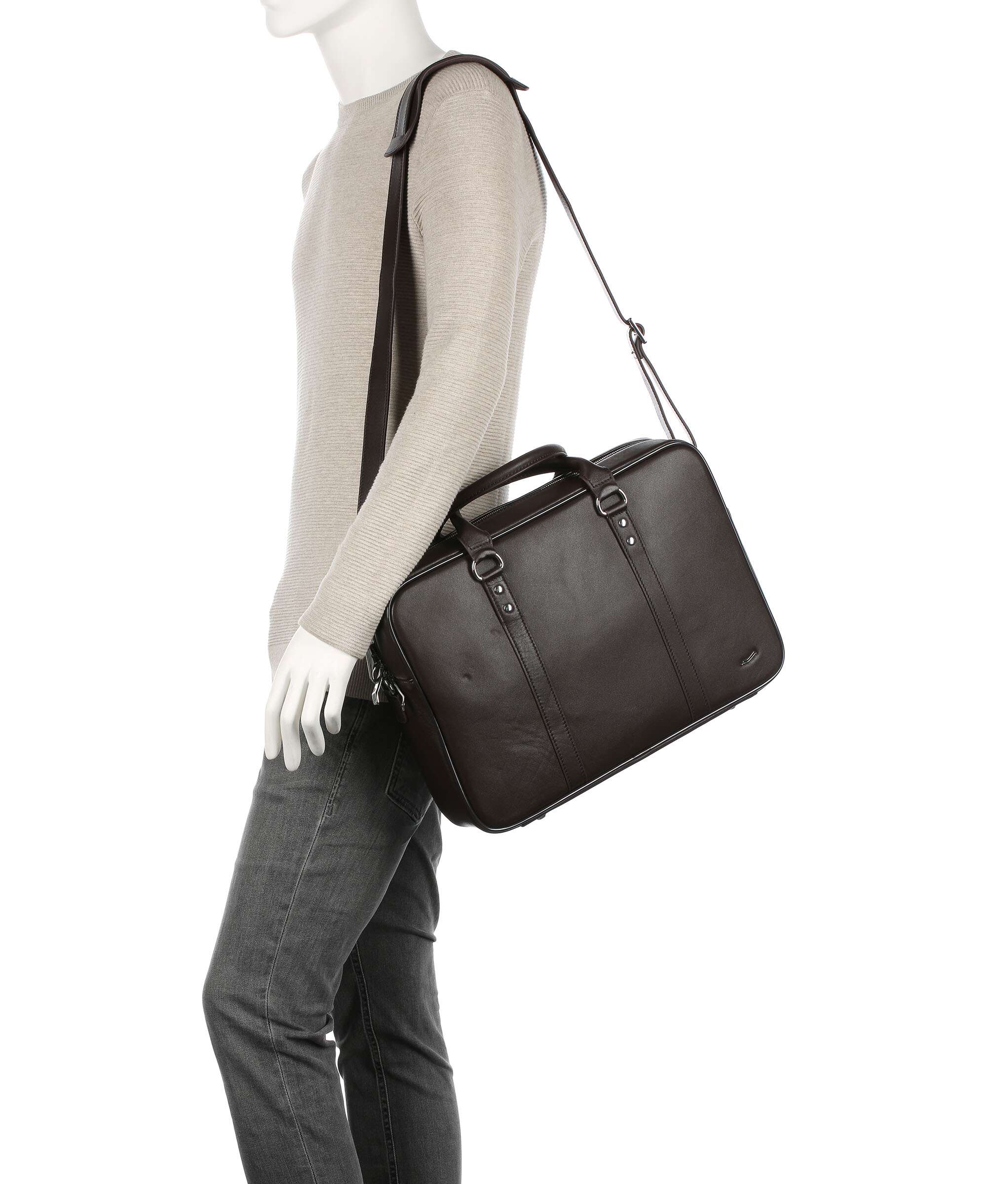 Vocier Legacy F25 Briefcase brown - Image 4