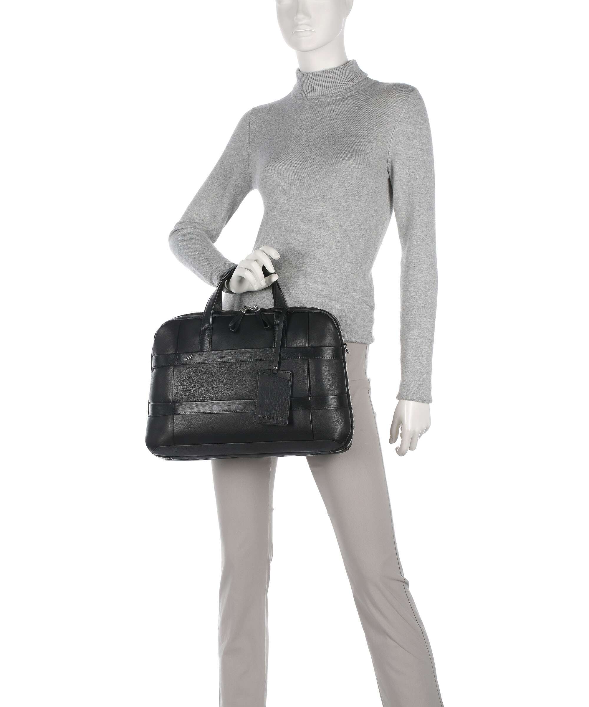 Vocier Vantage Small Briefcase black - Image 3