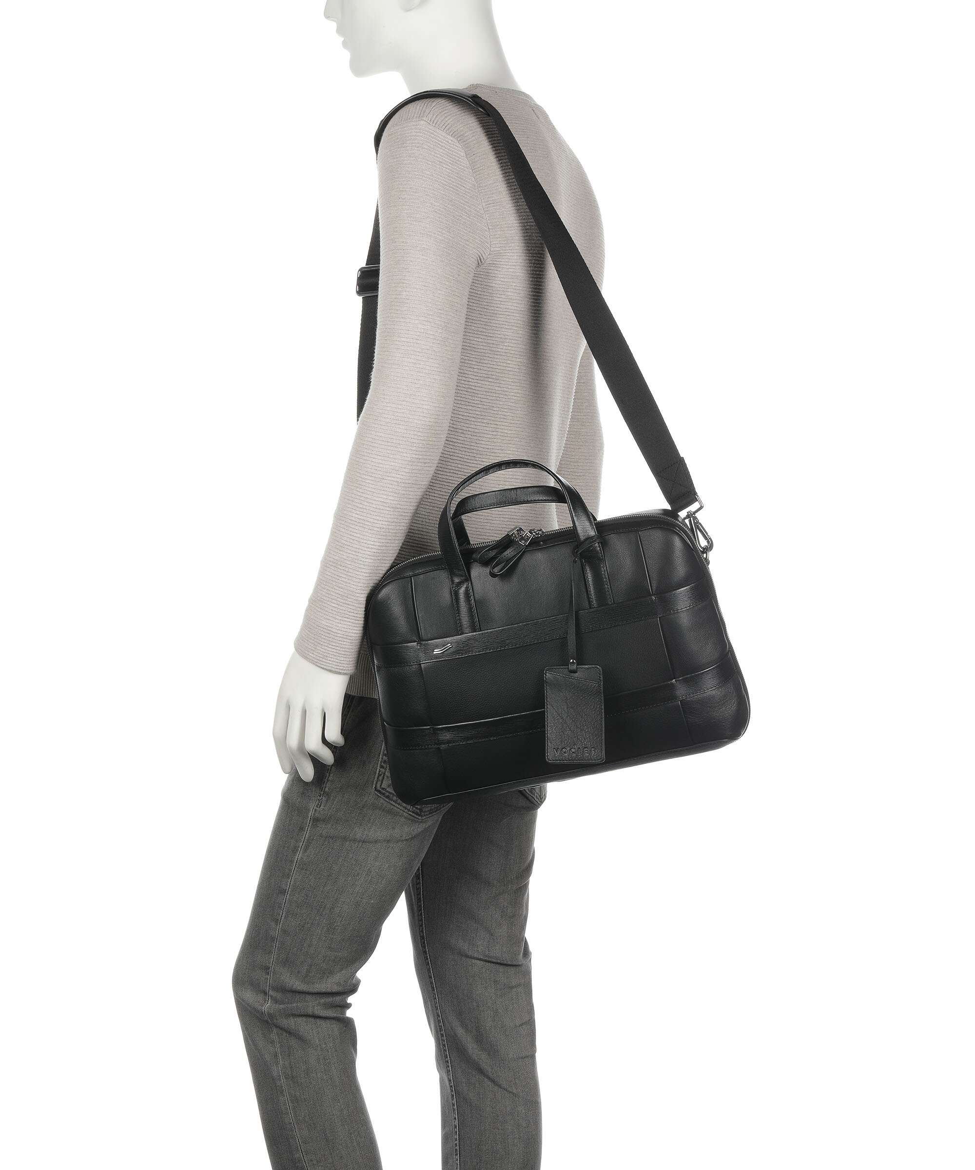Vocier Vantage Small Briefcase black - Image 4